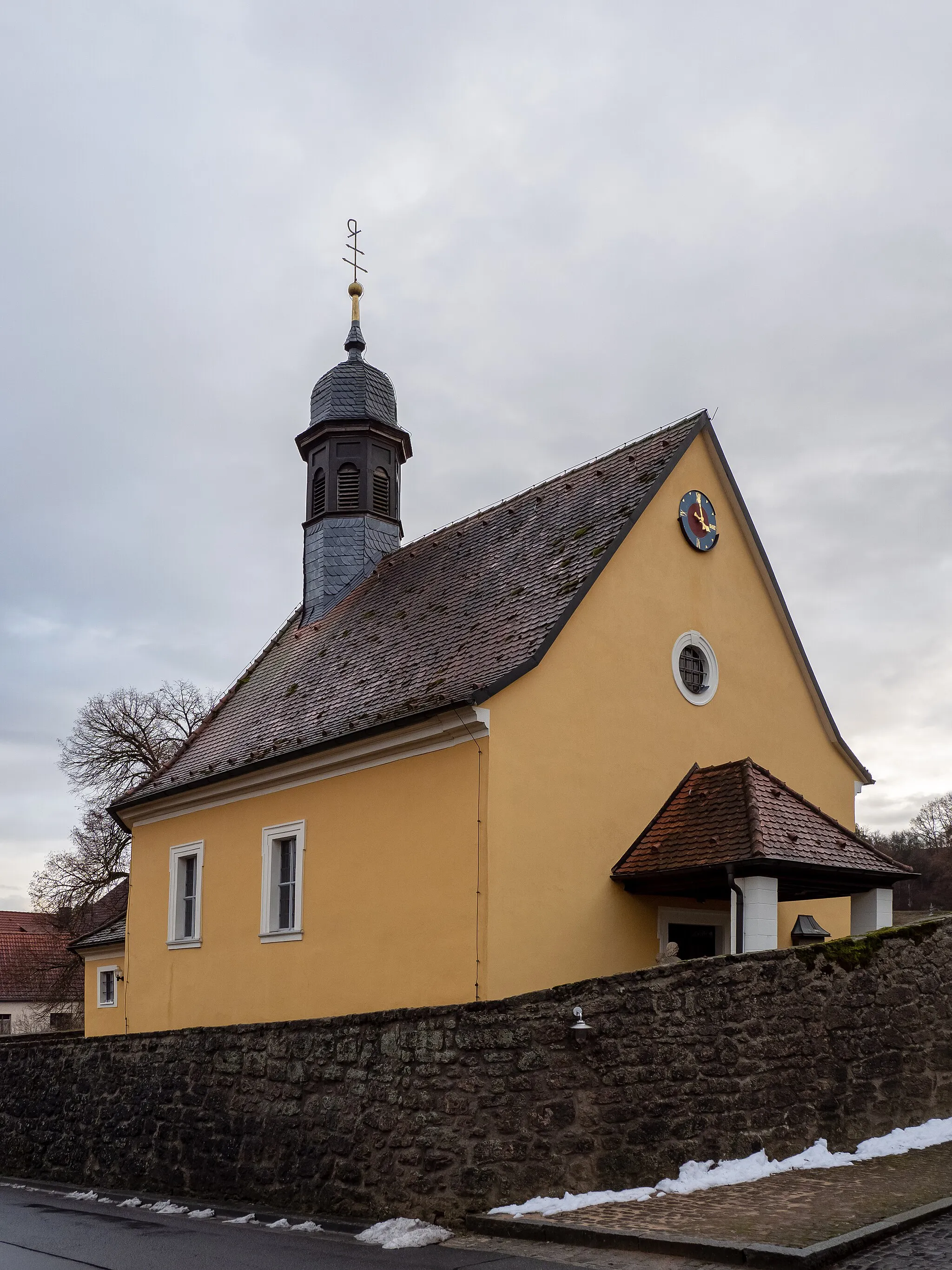 Photo showing: Chapel in Heuchelheim near Schlüsselfeld