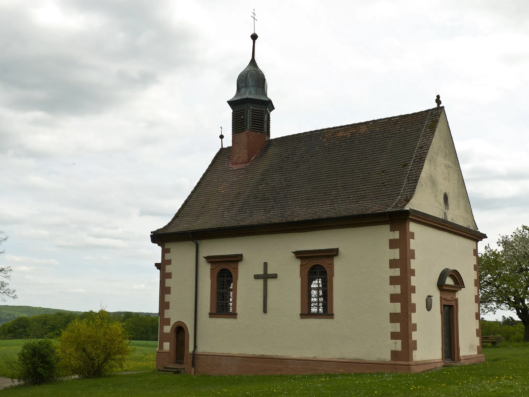 Photo showing: Michaelskapelle Frankenbrunn, NW-Sicht