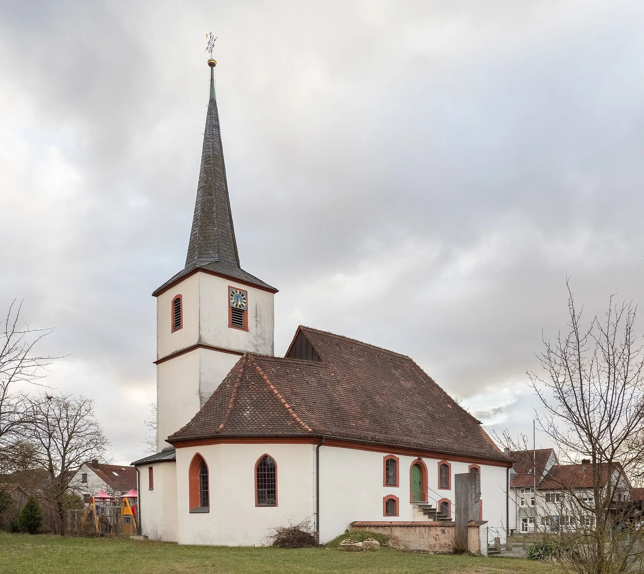 Photo showing: Evangelical Church of St. Mary in Altenschönbach