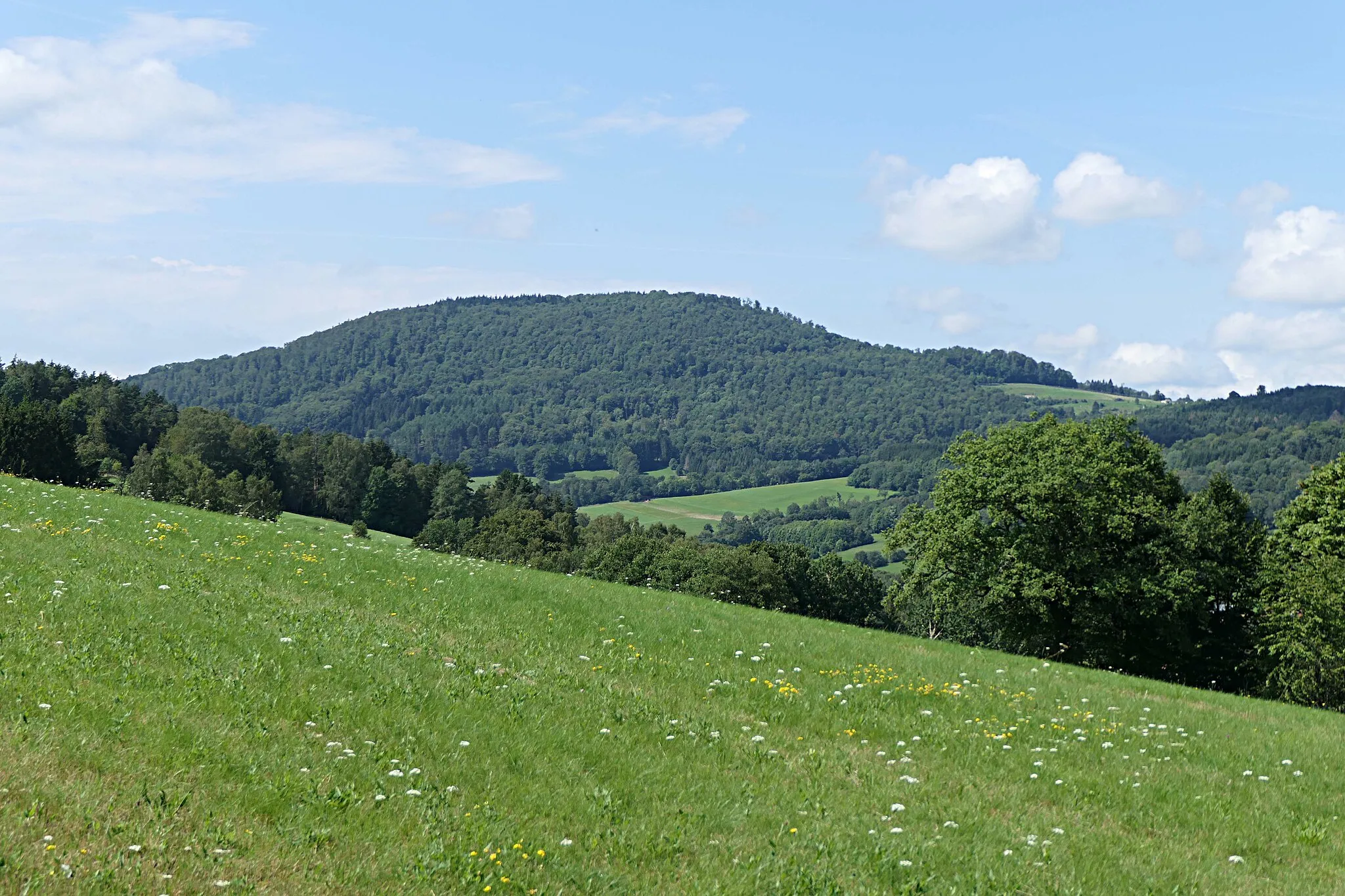 Photo showing: Großer Auersberg von Westen