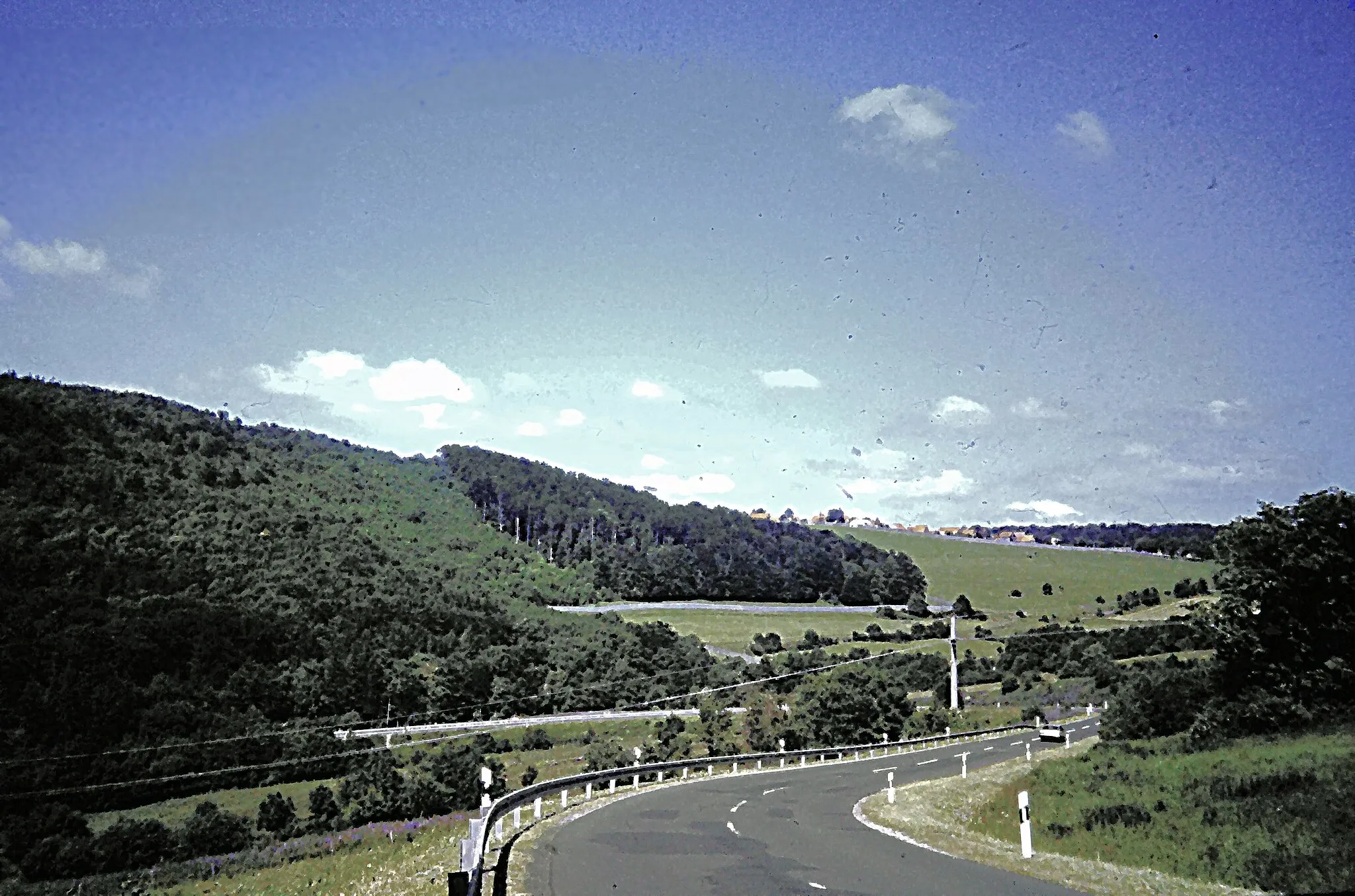 Photo showing: Birx von Südwesten im Juli 1985
