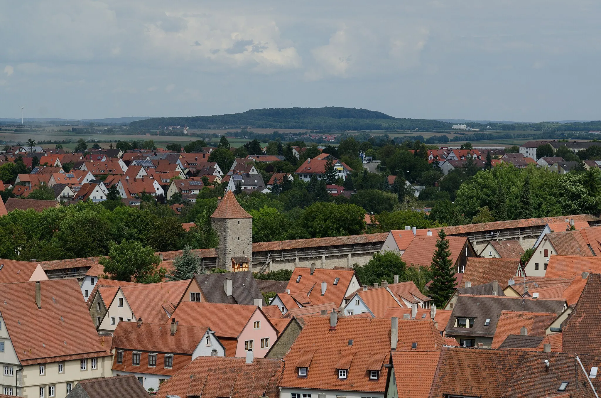 Photo showing: Rothenburg ob der Tauber, Stadtmauer