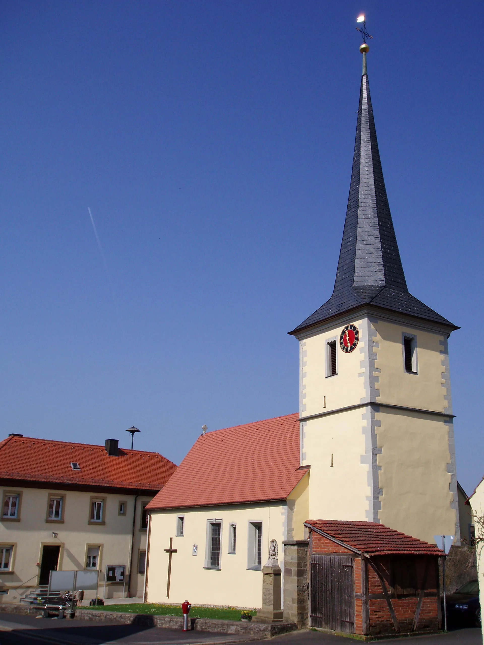 Photo showing: Wallfahrtskirche Maria von der Tann in Rütschenhausen