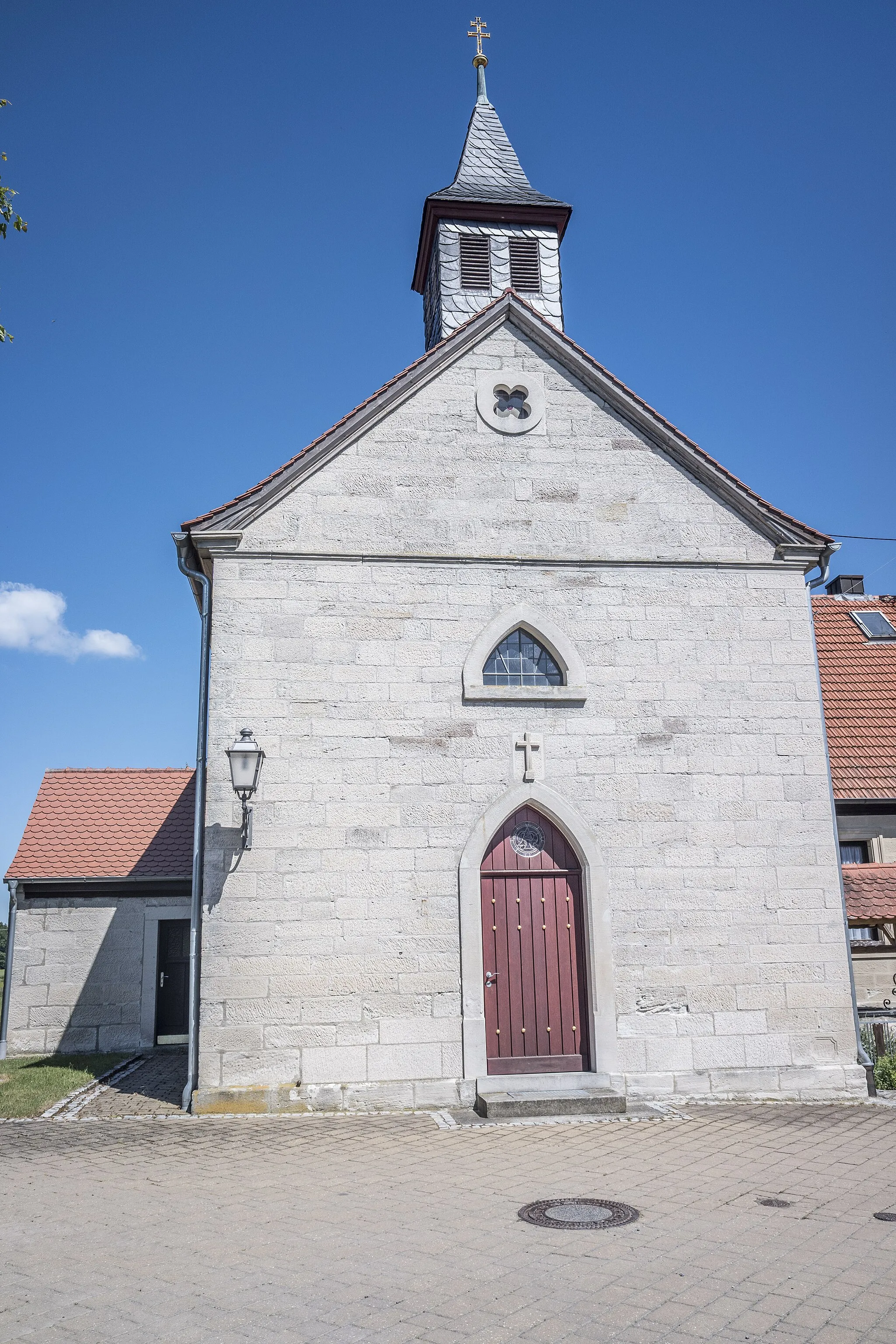 Photo showing: Katholische Kapelle in Neudorf bei Ebrach