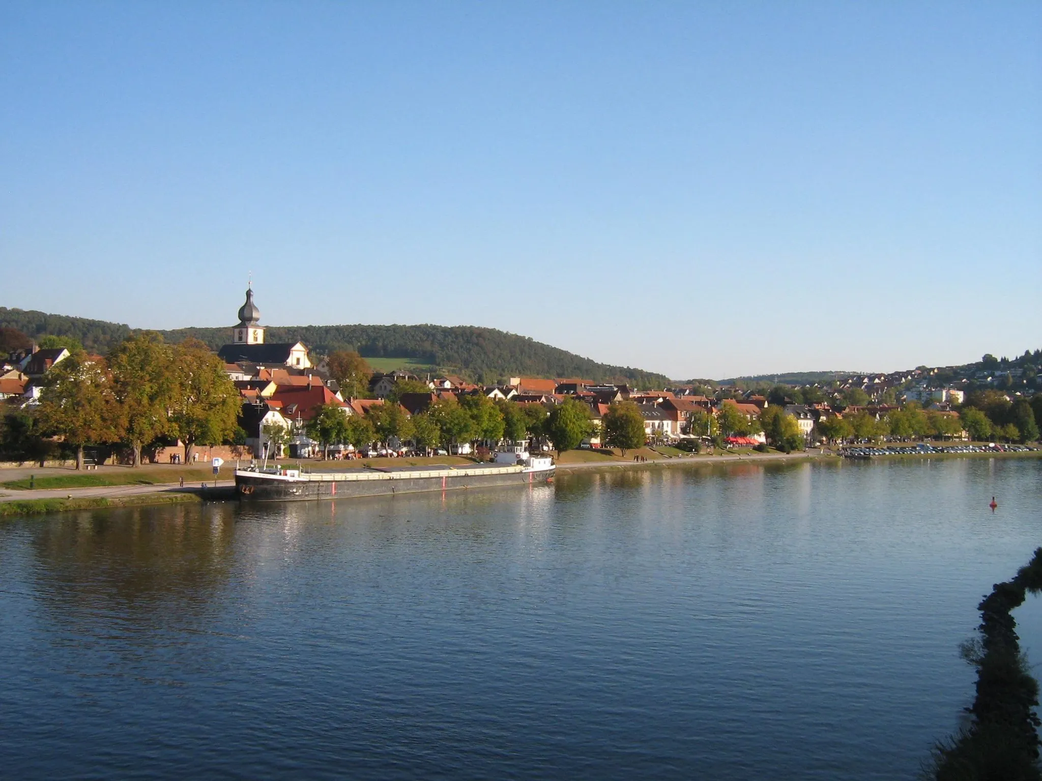 Photo showing: Marktheidenfeld (Blick von der alten Mainbrücke)