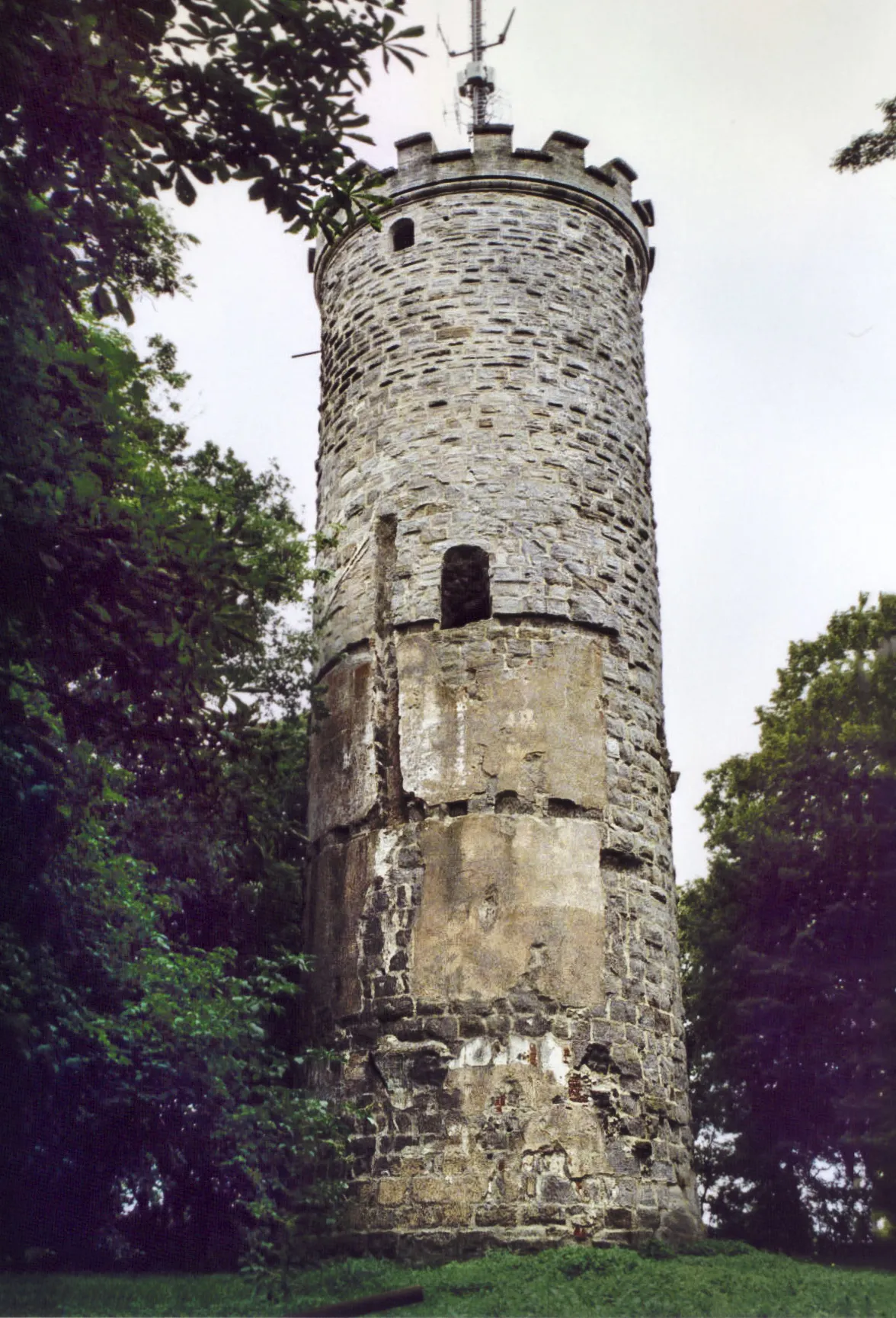 Photo showing: Wallburg, Bergfried