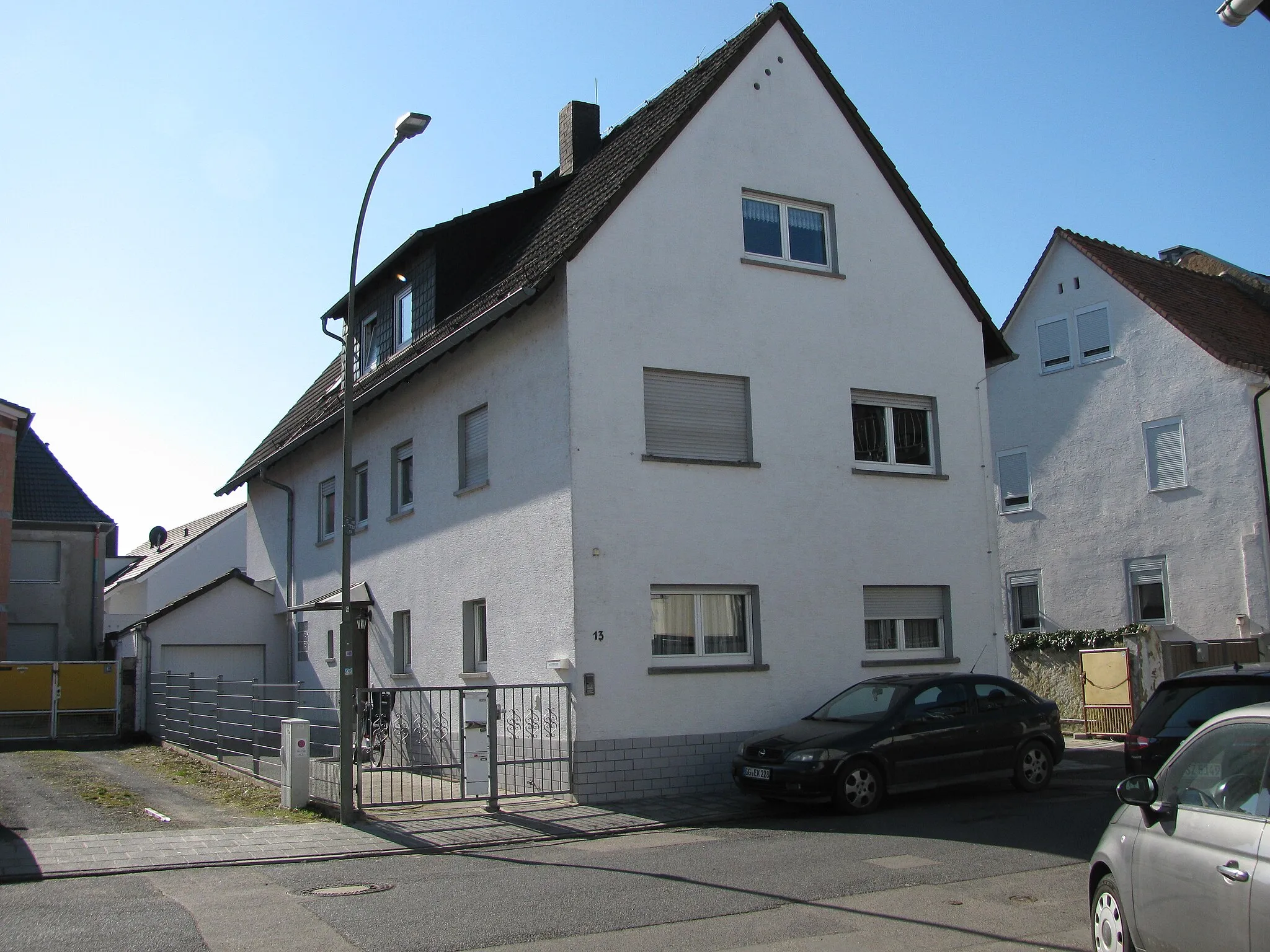 Photo showing: das Haus Obermainstraße 13 in Mühlheim am Main-Dietesheim