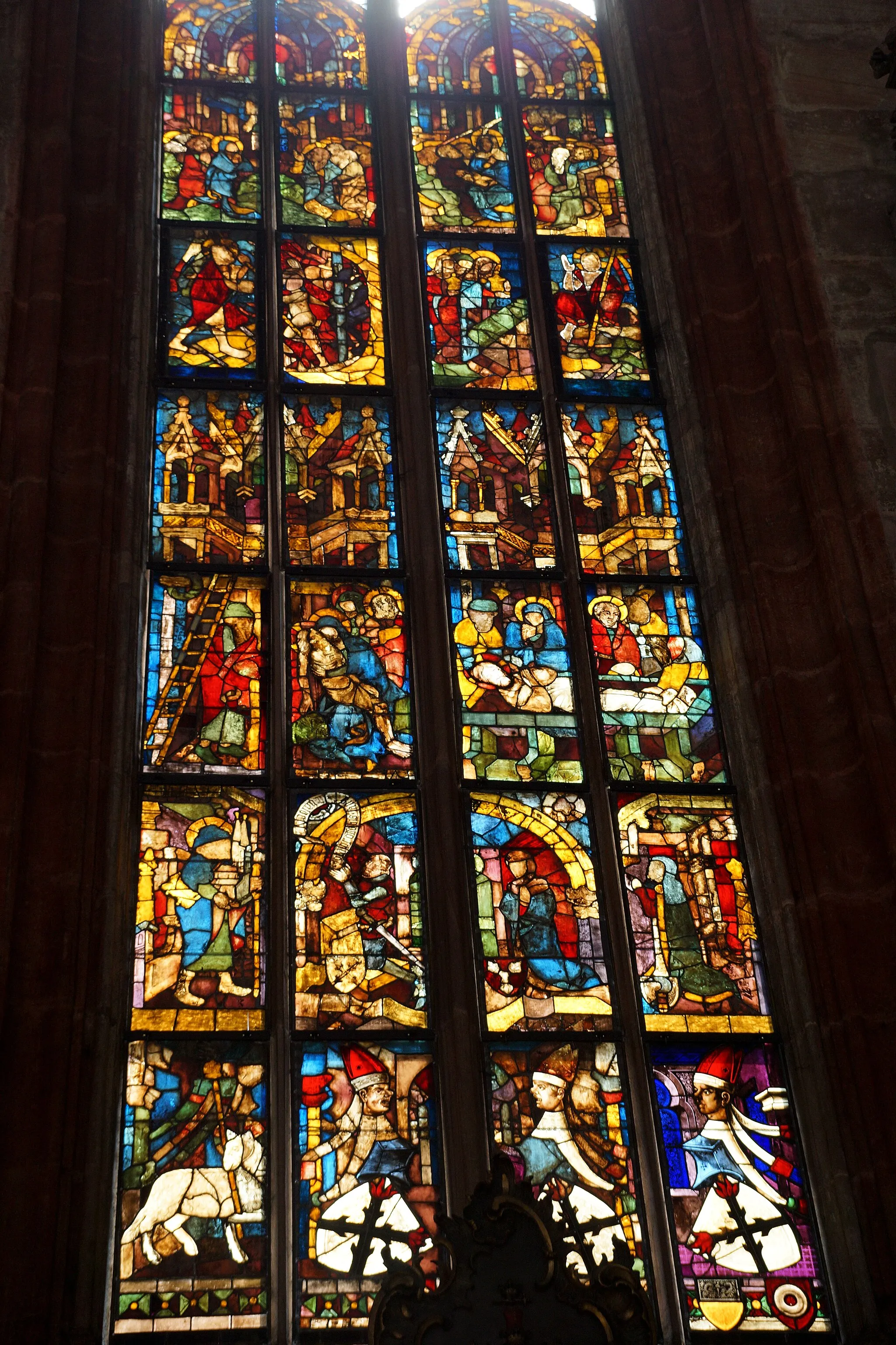 Photo showing: Die Sebaldus-Kirche in Nürnberg:
