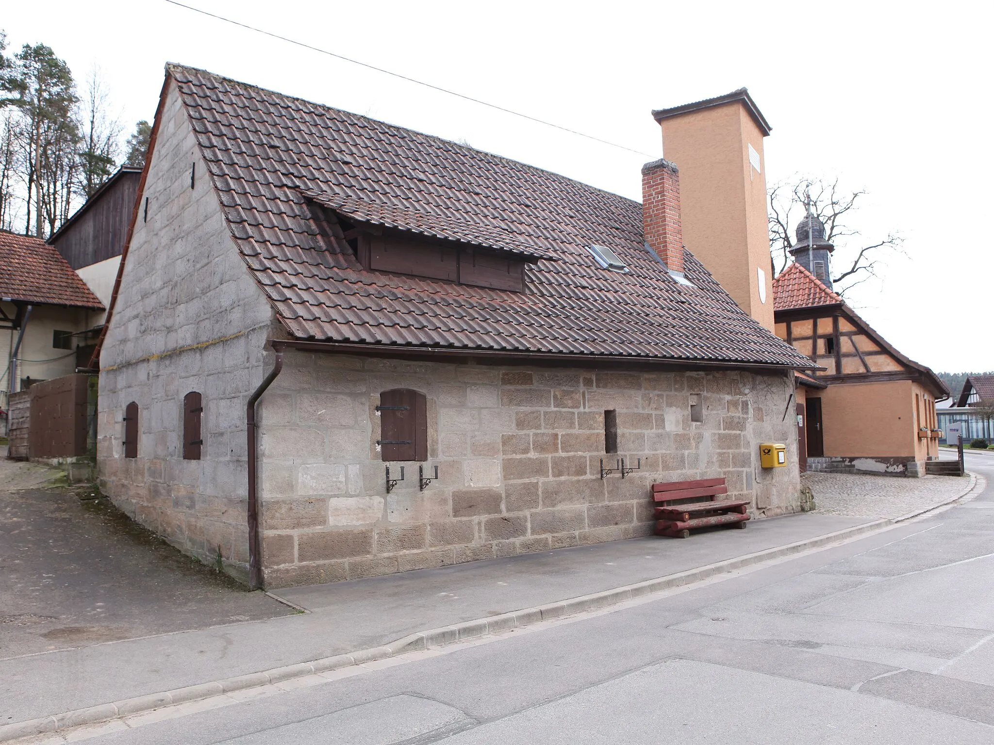 Photo showing: Merlach-Kommunbrauhaus