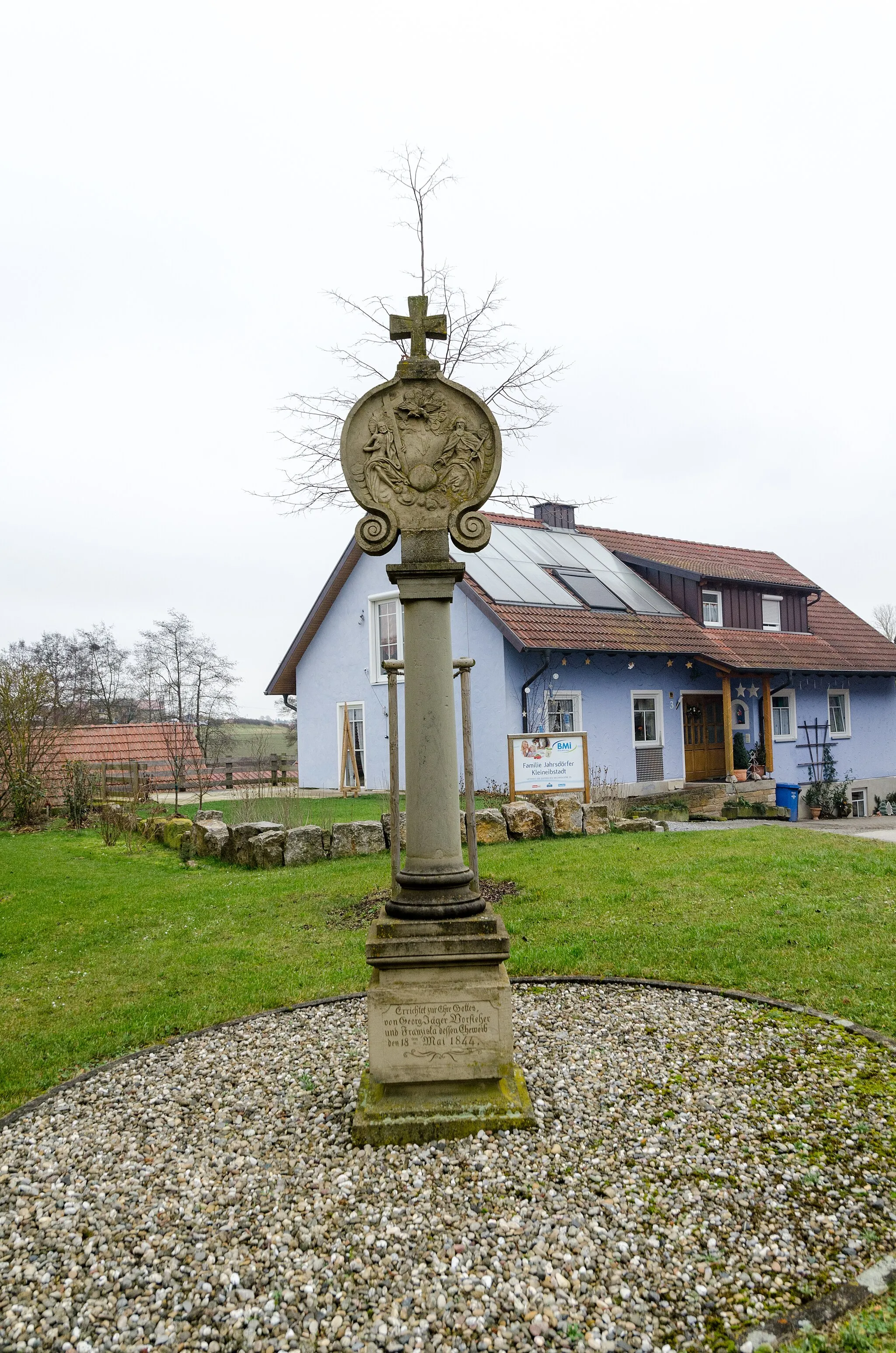 Photo showing: Großeibstadt, Kleineibstadt, Bildstock, Herrleinstraße 1