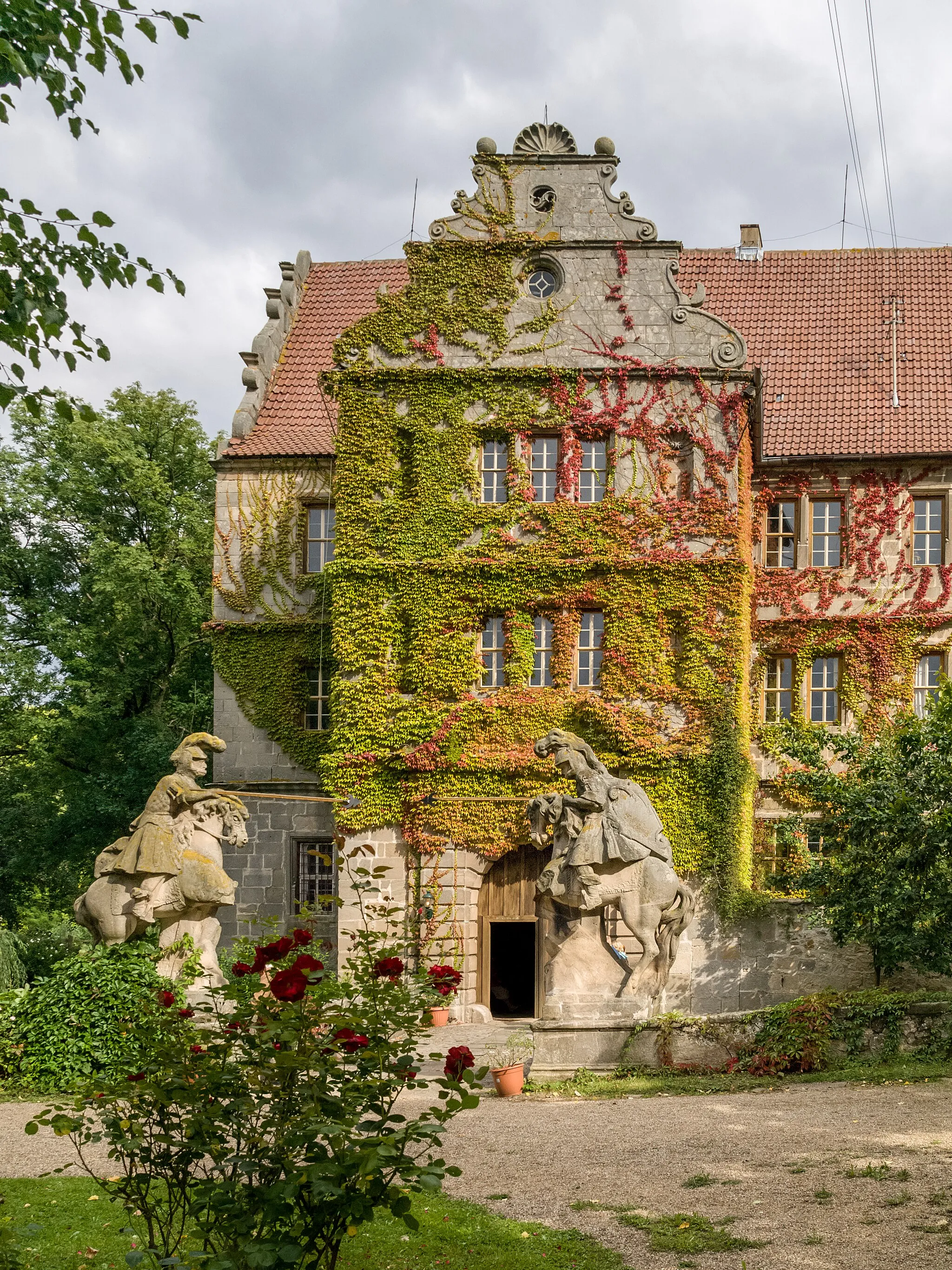 Photo showing: Friesenhausen castle