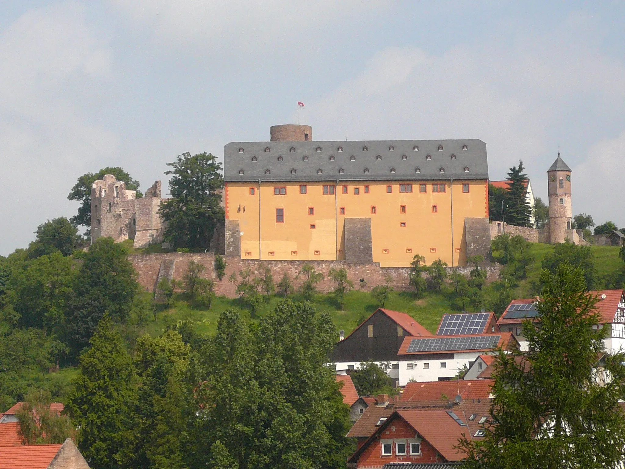 Photo showing: Burg Schwarzenfels