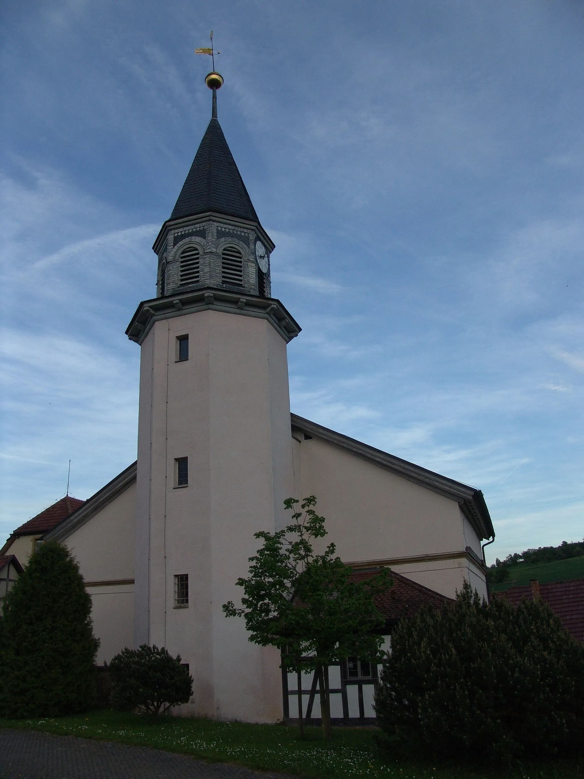 Photo showing: Evangelische Kirche in Gollmuthhausen