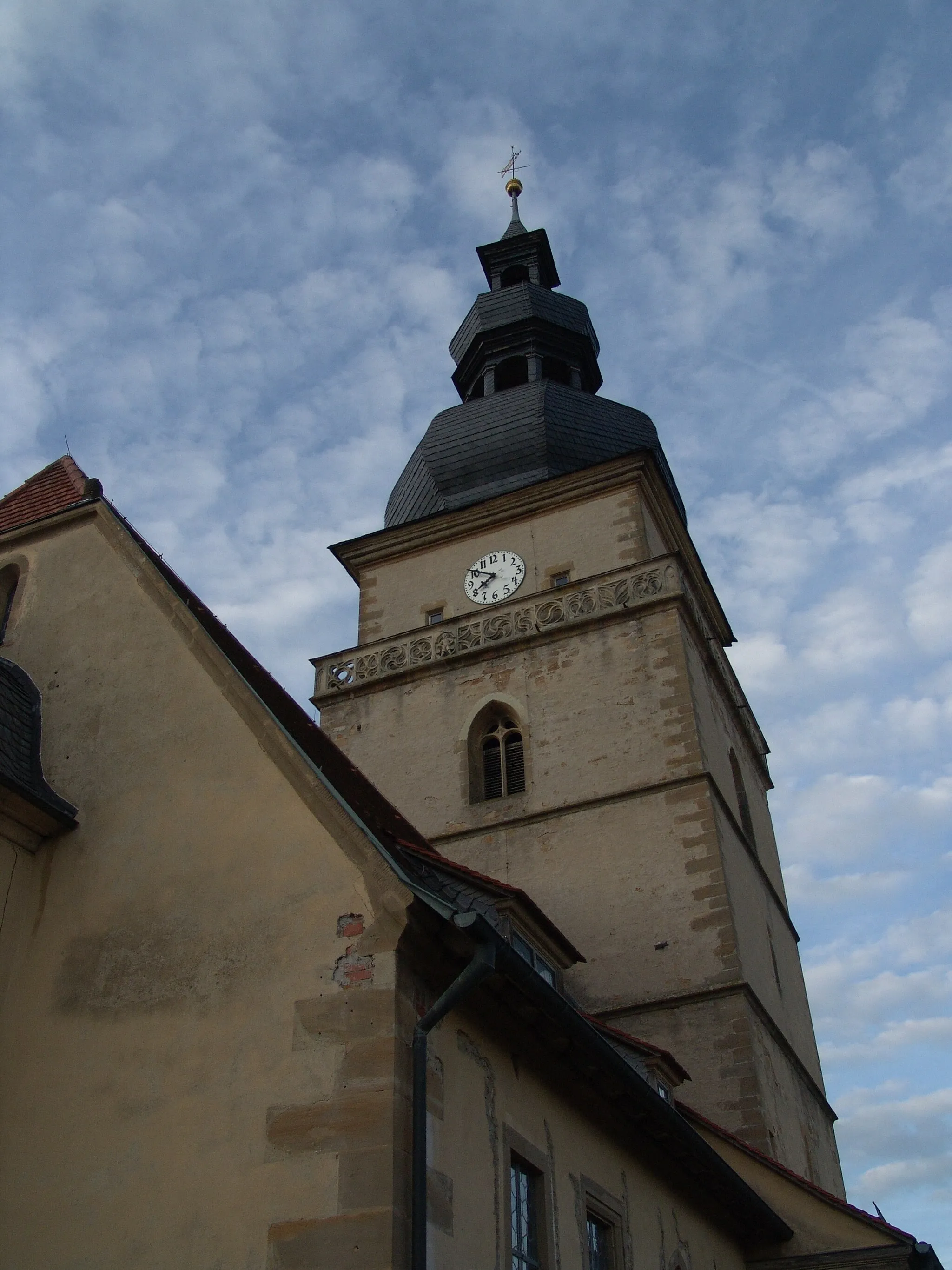 Photo showing: evang,-luth. Kirche St. Jakobus in Irmelshausen