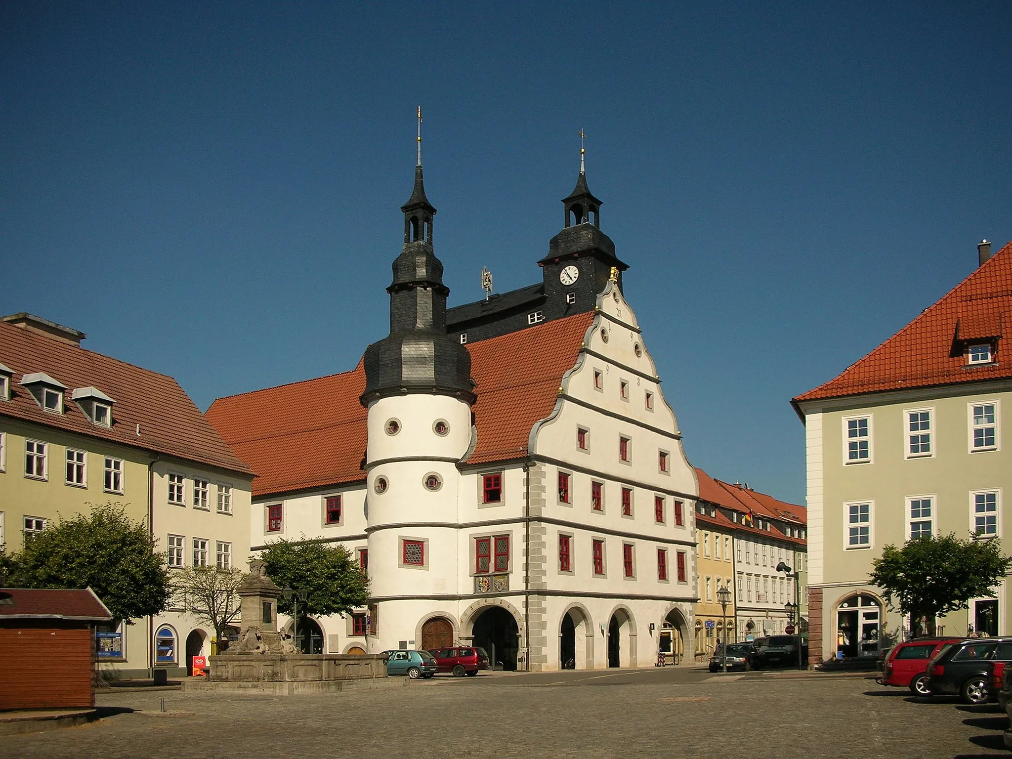 Photo showing: Hildburghausen, historisches Rathaus