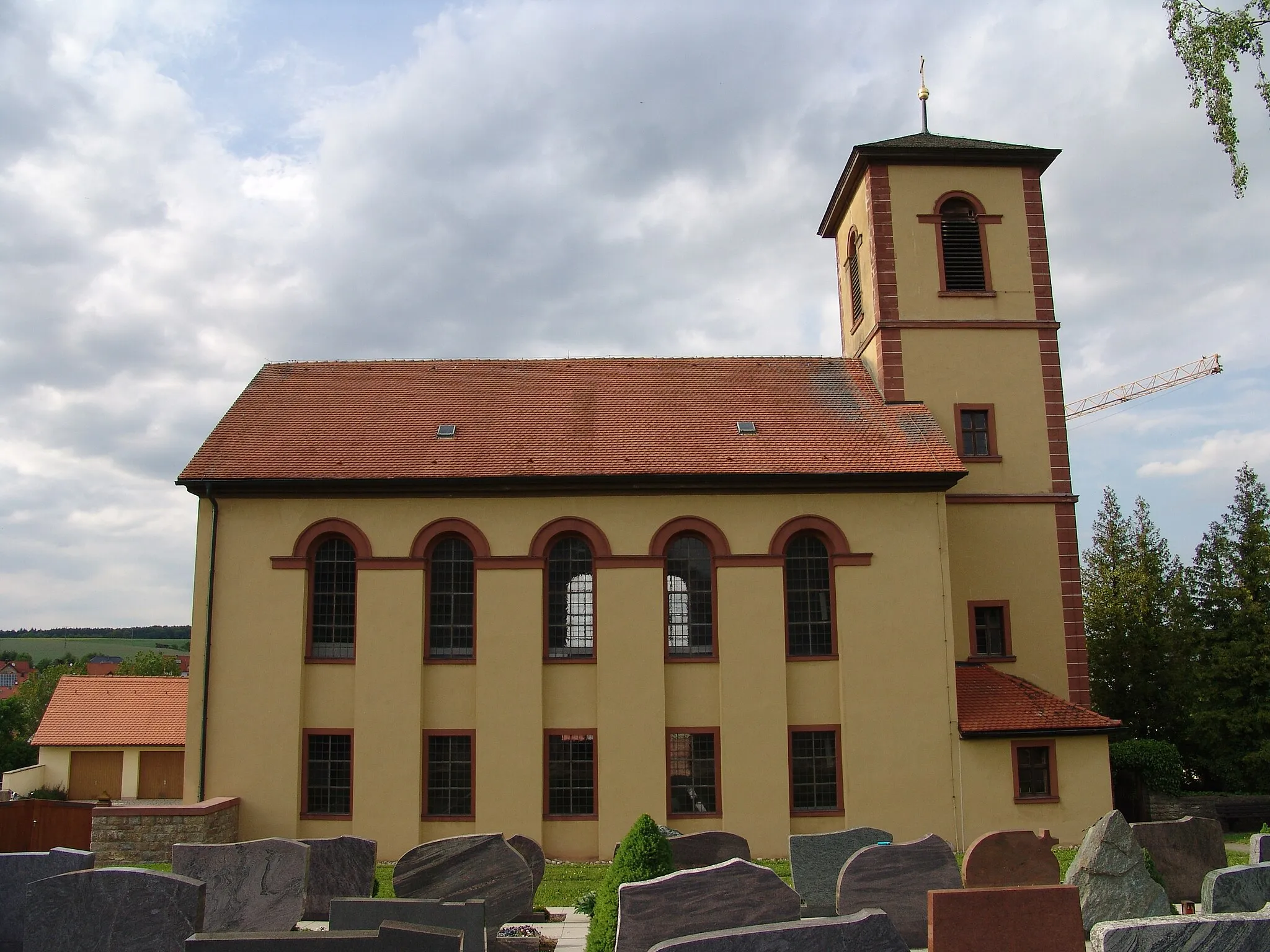 Photo showing: evang.-luth. Kirche in Oberaltertheim