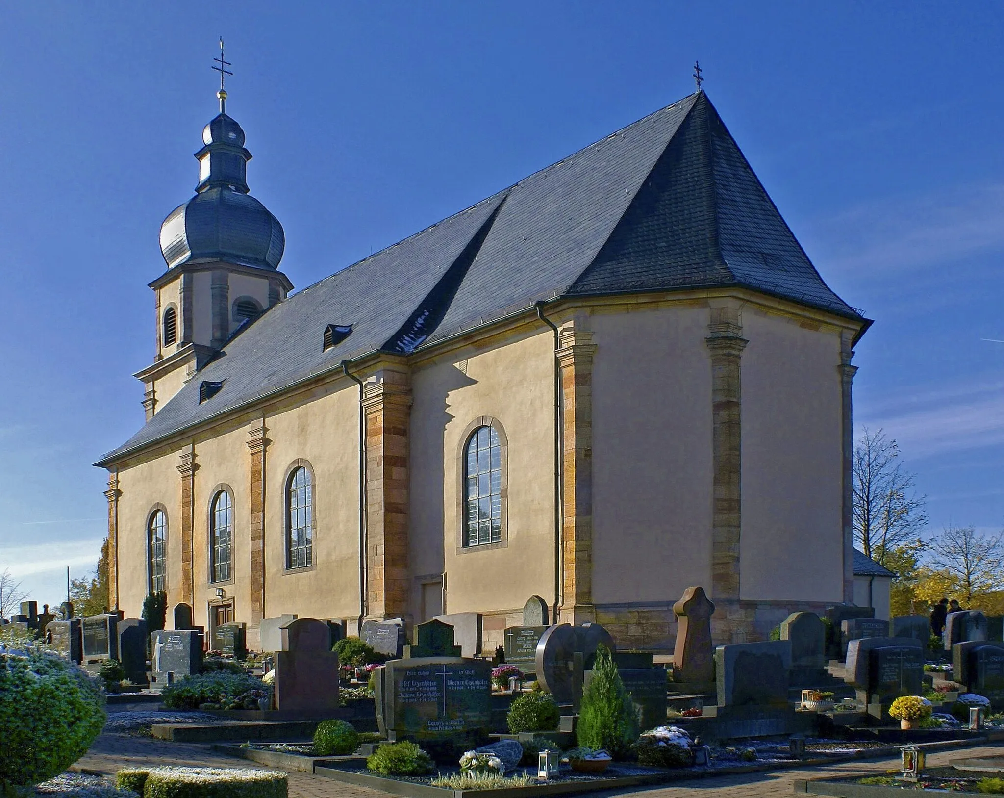 Photo showing: Catholic church of Johannes' Enthauptung in Johannesberg