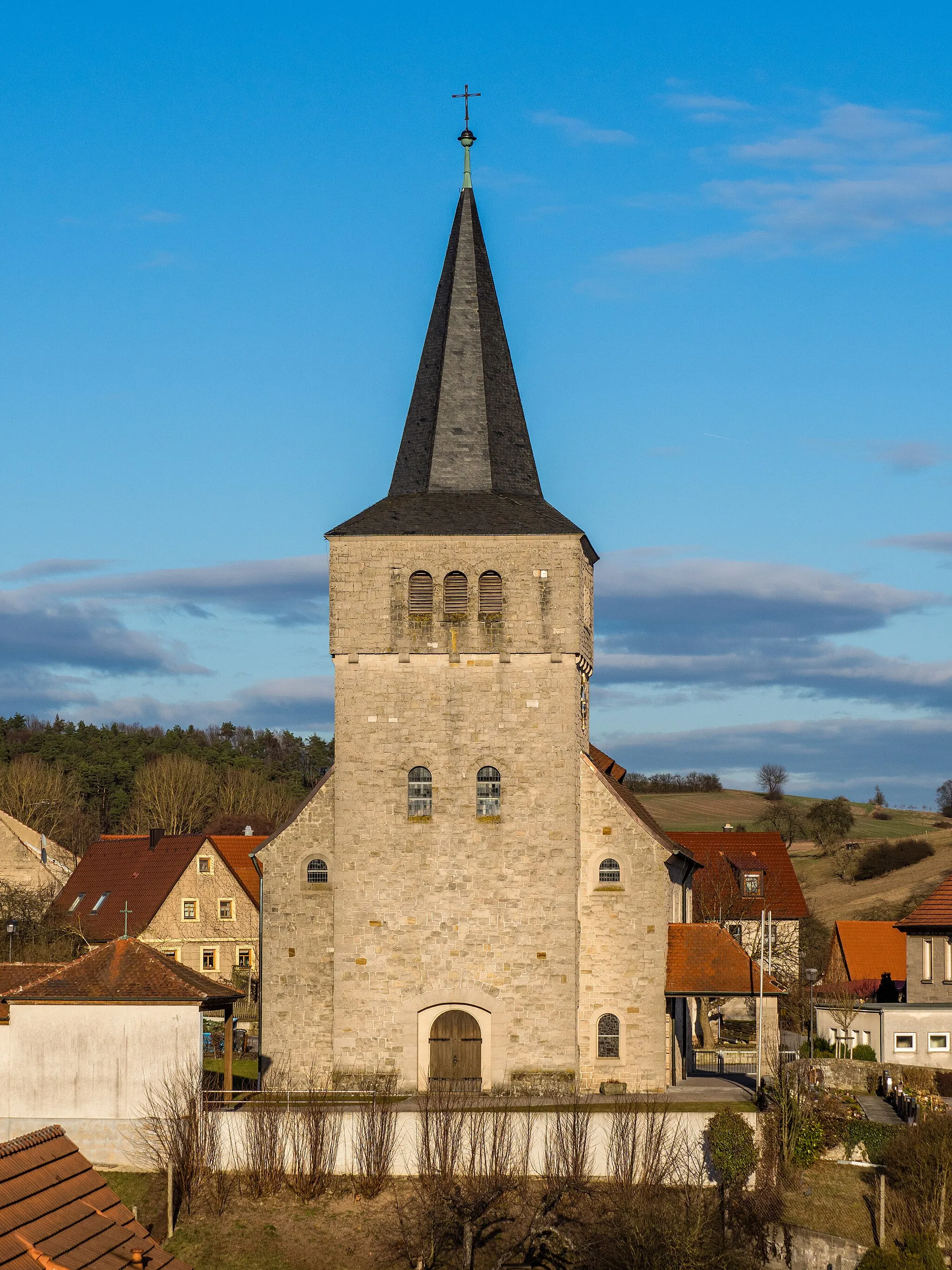 Photo showing: Church of St. Matthew in Breitbrunn