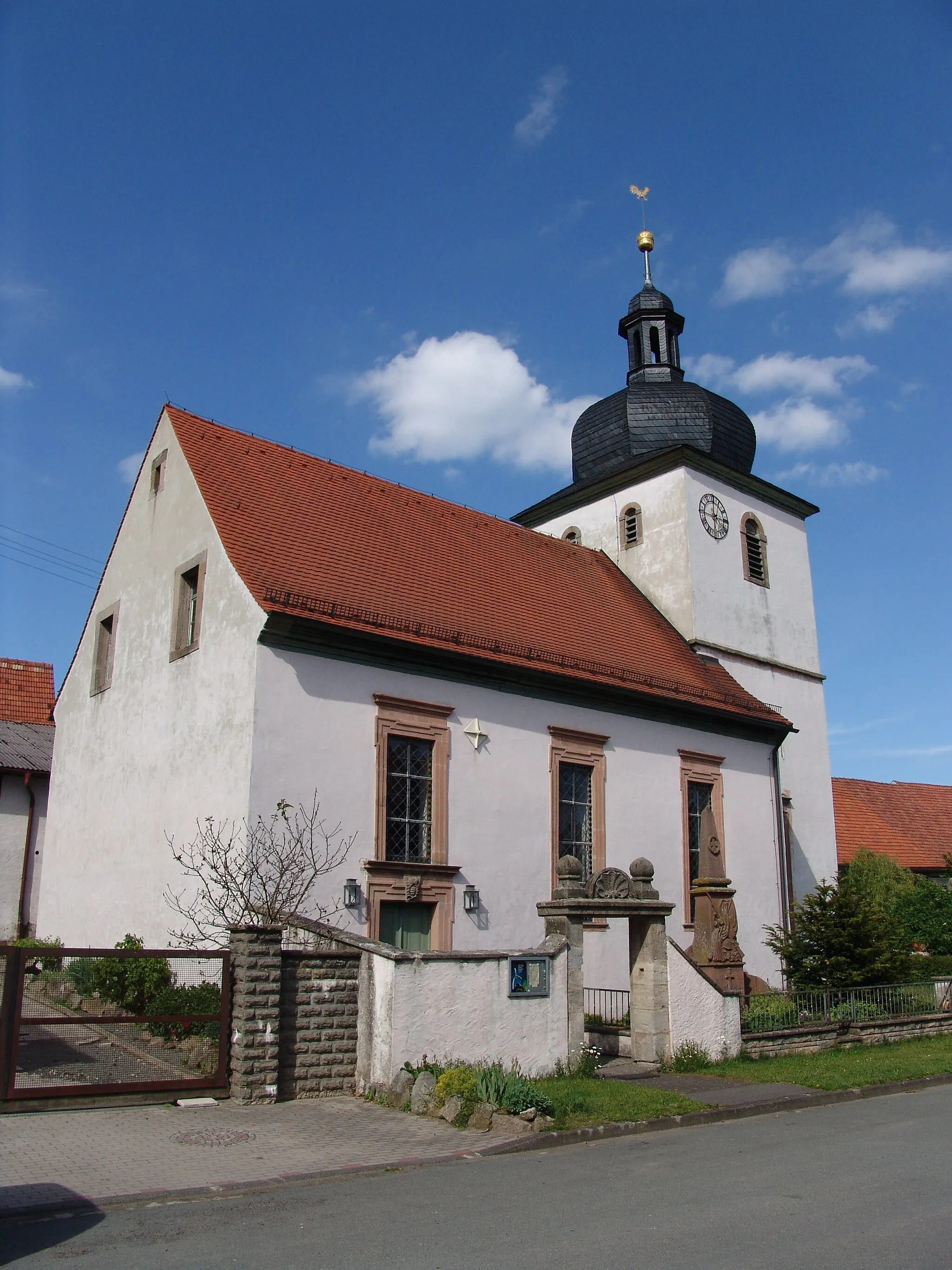 Photo showing: evang.-luth. Kirche in Köslau