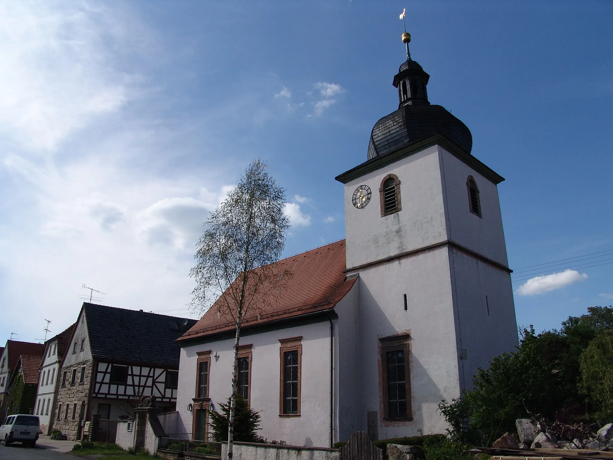 Photo showing: evang.-luth. Kirche in Köslau