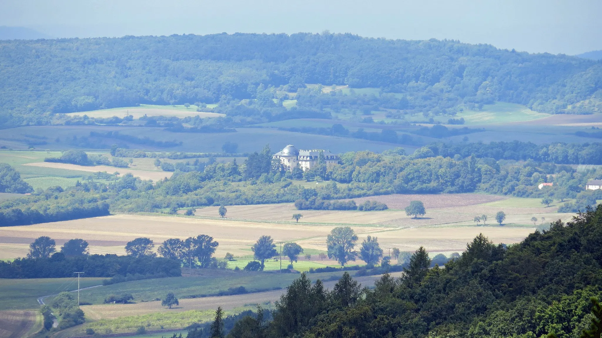 Photo showing: Schloss Craheim bei Wetzhausen, Stadtlauringen