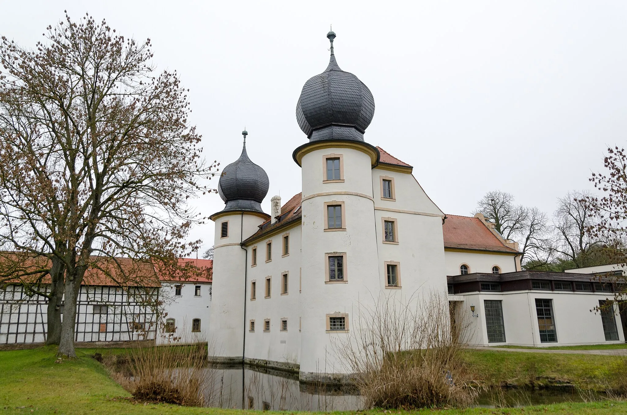 Photo showing: Wasserschloss in Thundorf in Unterfranken