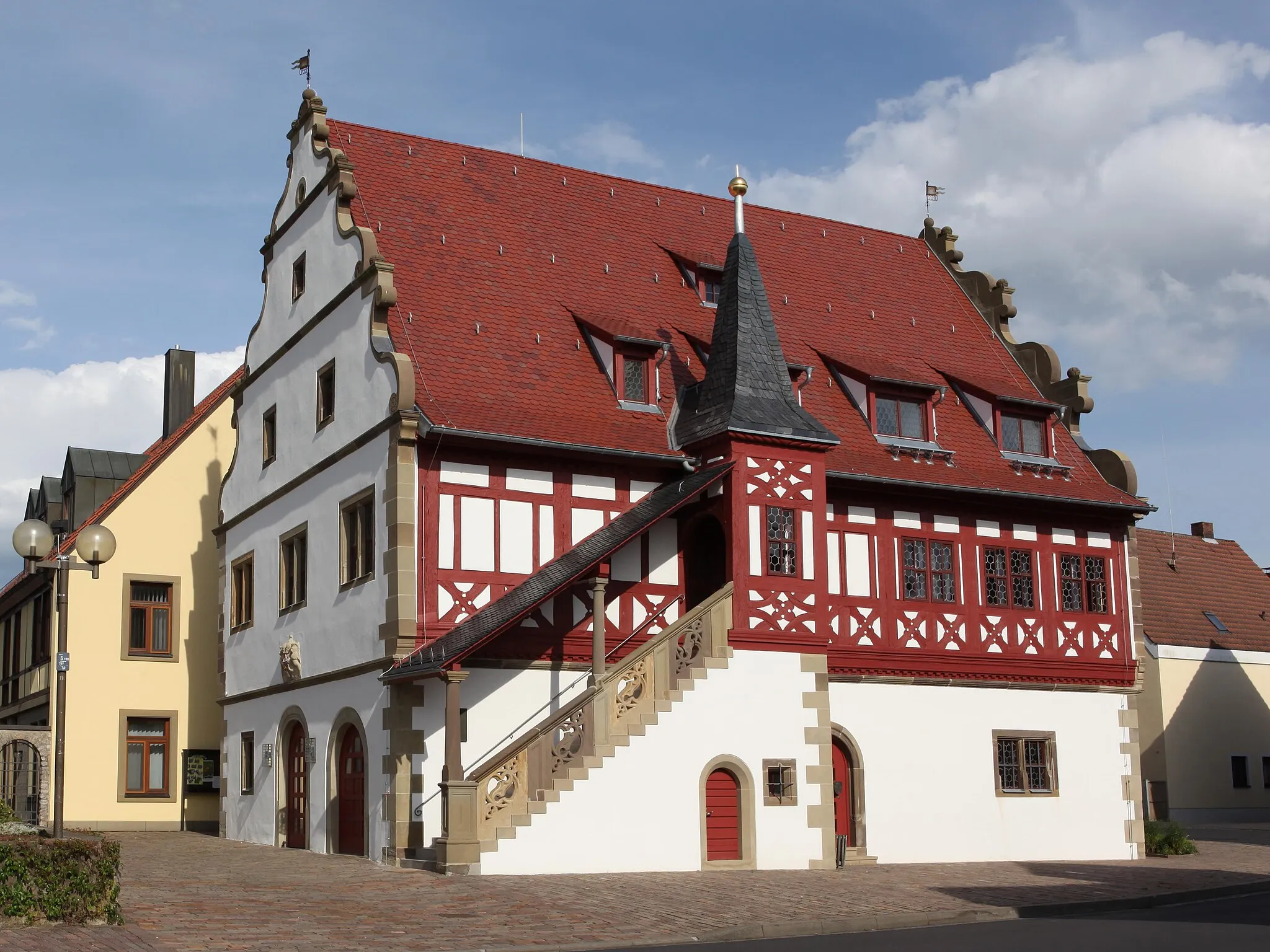 Photo showing: Altes Rathaus in Grettstadt, Landkreis Schweinfurt
