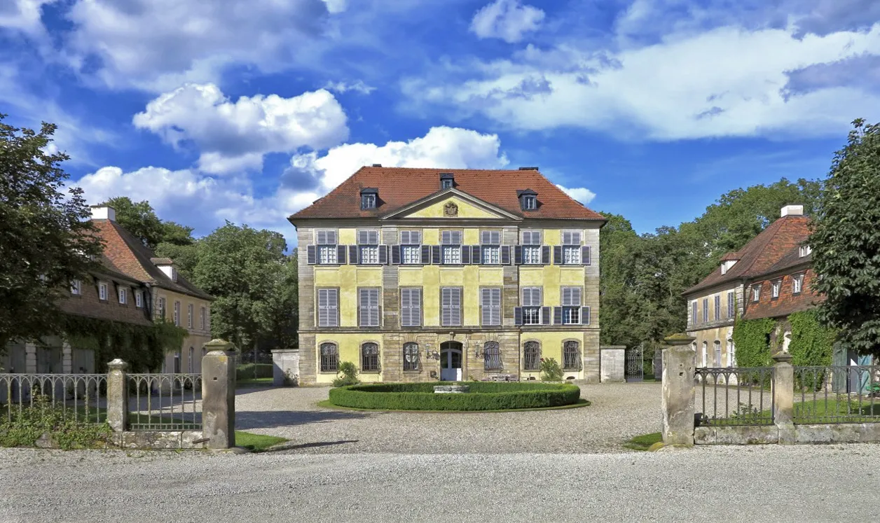 Photo showing: Castle "Birkenfeld" at Village Birkenfeld, part of municipality "Maroldsweisbach"