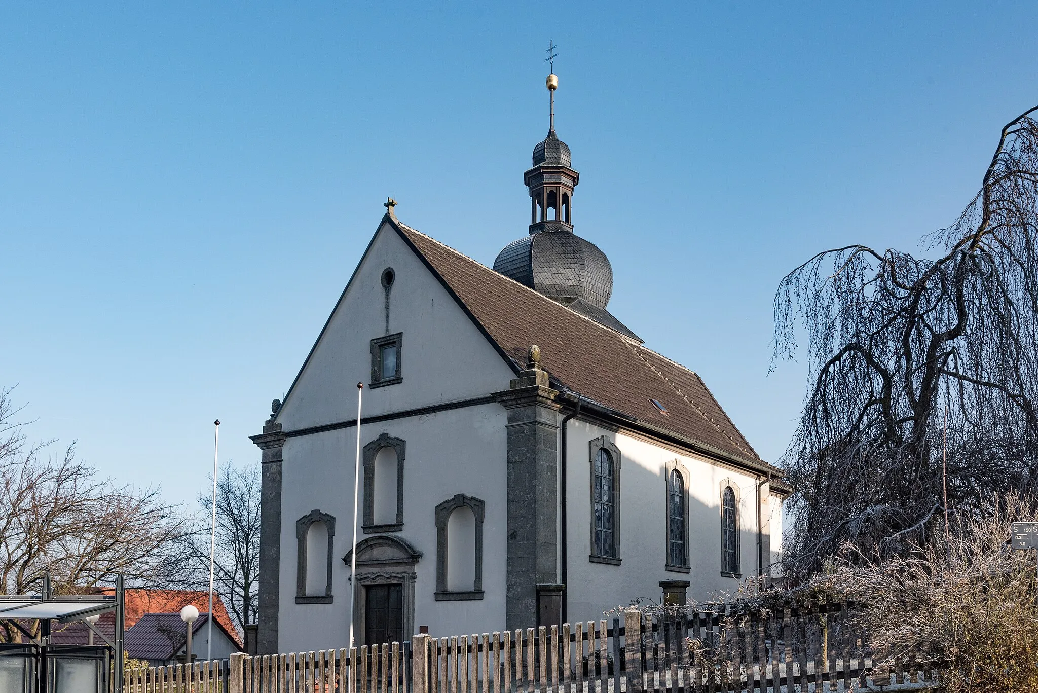 Photo showing: Stadtlauringen, Fuchsstadt, Kath. Kirche St. Nikolaus