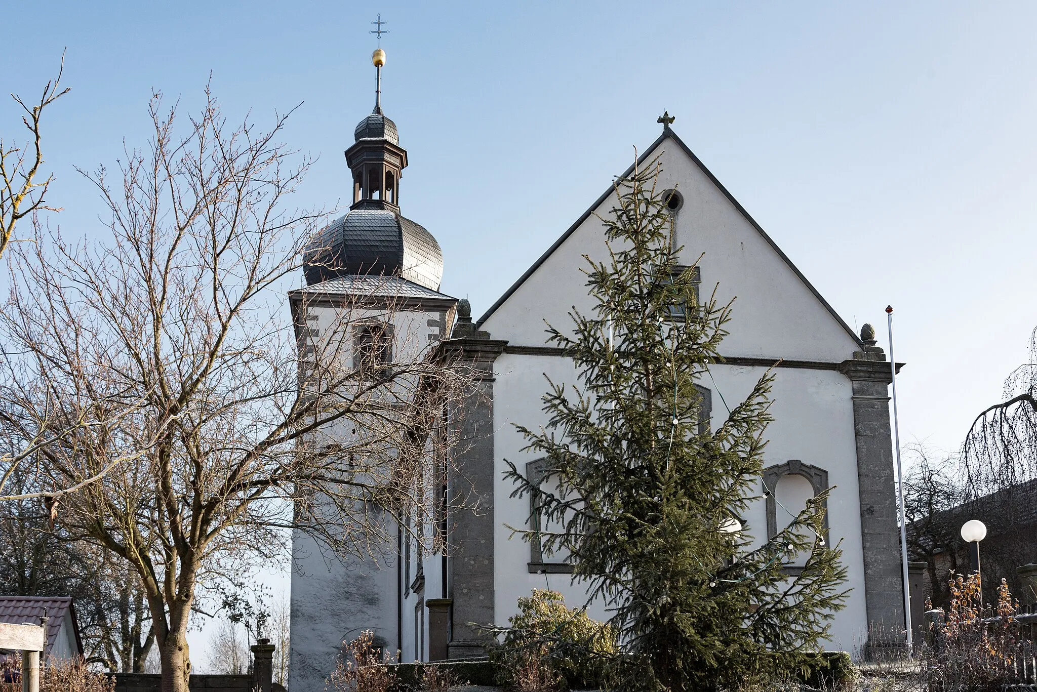 Photo showing: Stadtlauringen, Fuchsstadt, Kath. Kirche St. Nikolaus