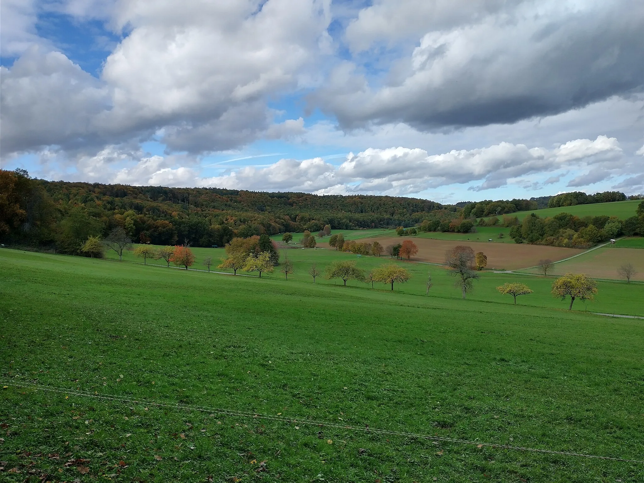 Photo showing: Der Lautergrund zwischen Windheim und Hafenlohr