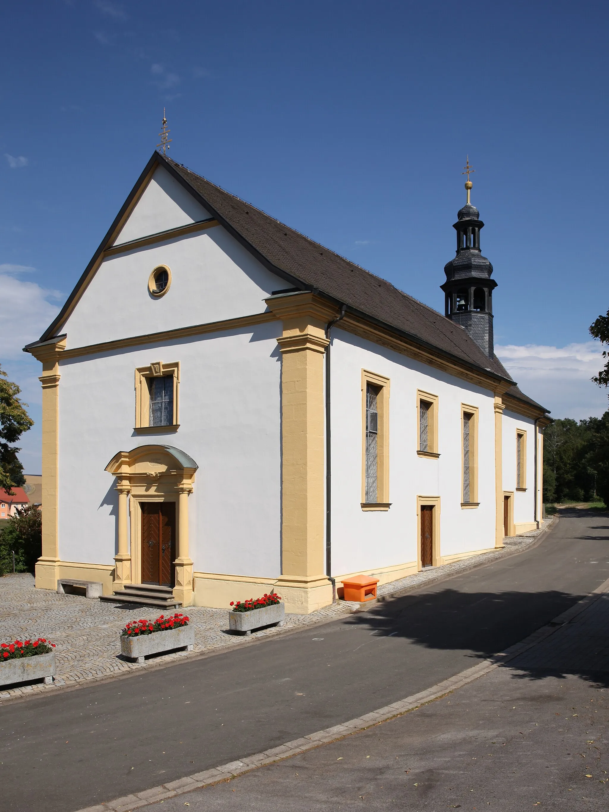 Photo showing: Kuratiekirche Mariä Schmerz, Eggenbach