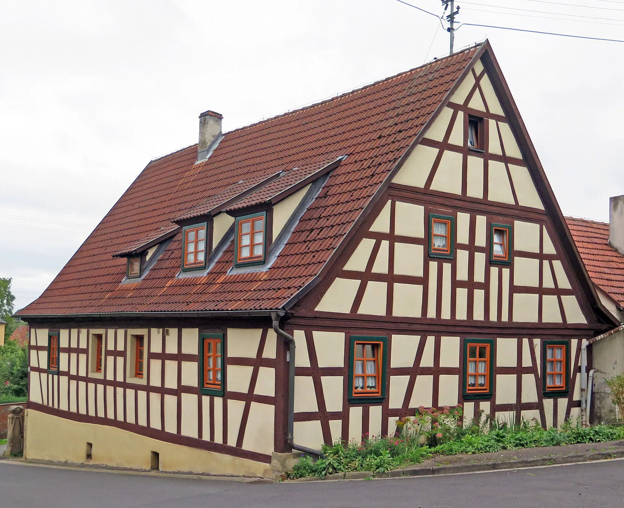 Photo showing: Historisches Wohnhaus in Lendershausen