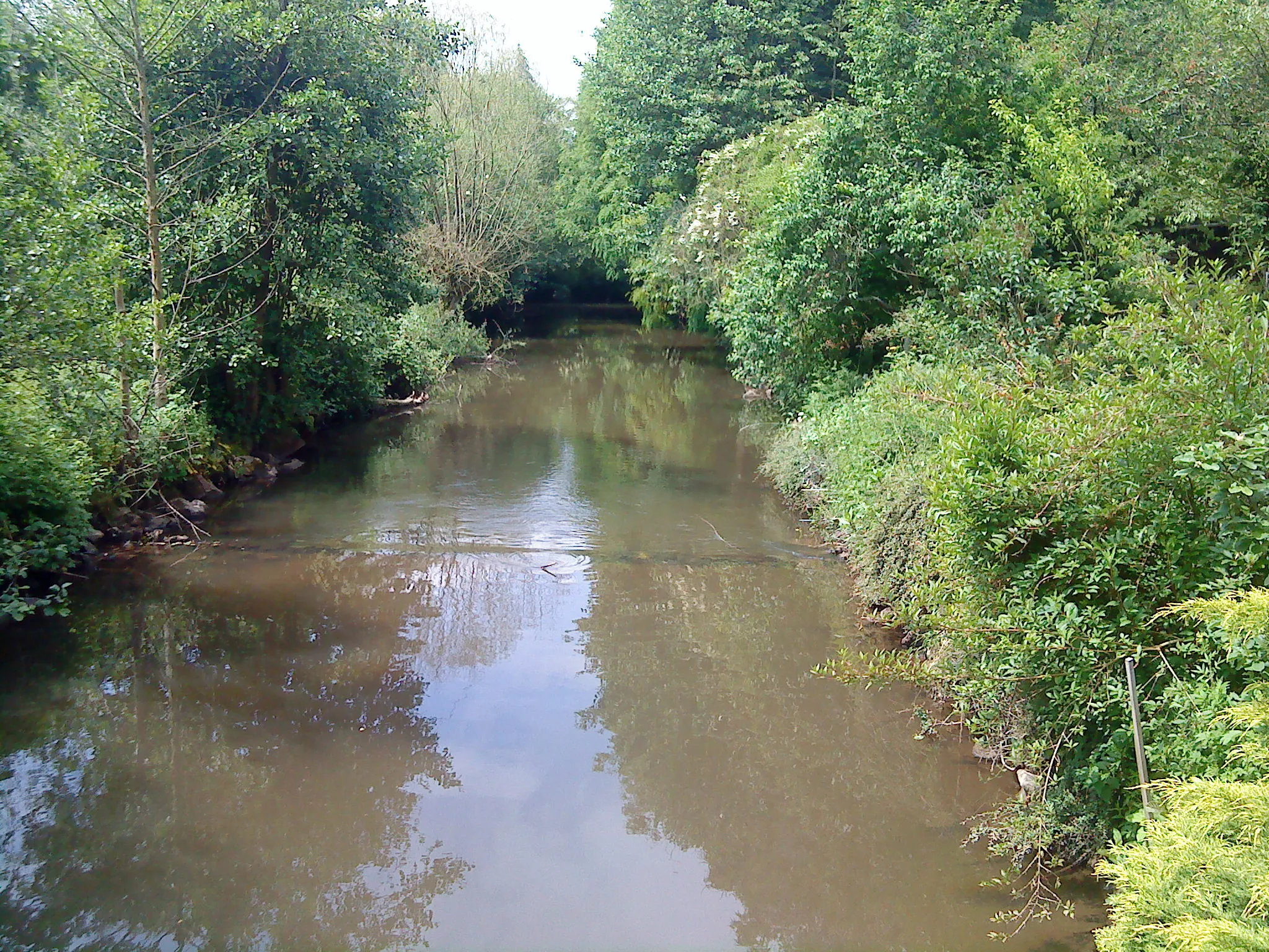 Photo showing: Die Kahl bei Königshofen