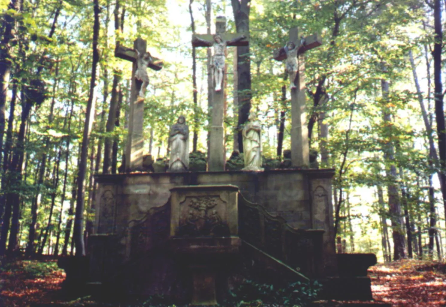 Photo showing: 12th Station of the Way of the Cross of the "Stationsberg" in Bad Kissingen (Bavaria, Germany)