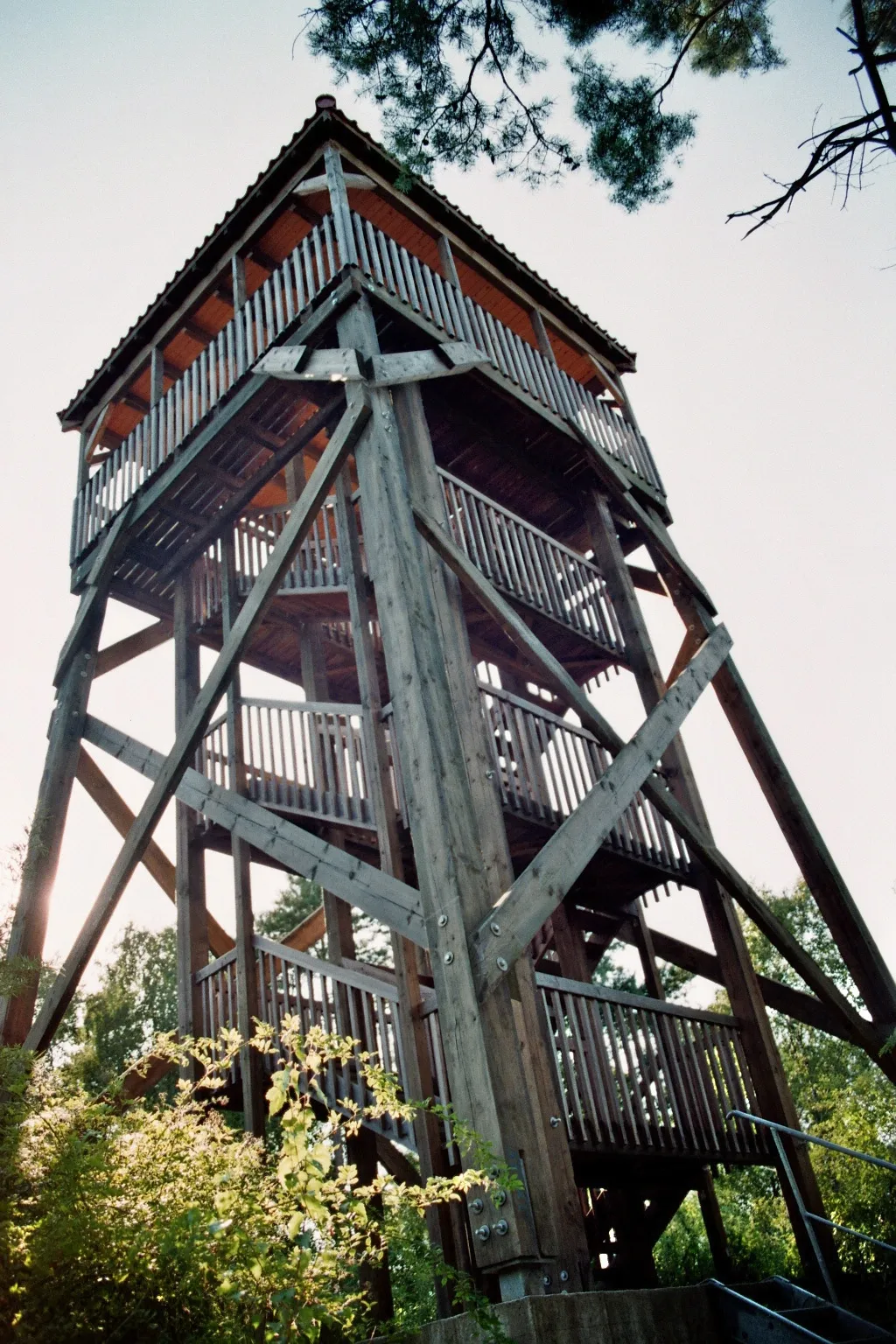 Photo showing: Buchholzer Förderturm, Aussichtsturm im Buchholzer Forst, Recke-Steinbeck, Nordrhein-Westfalen, Deutschland.