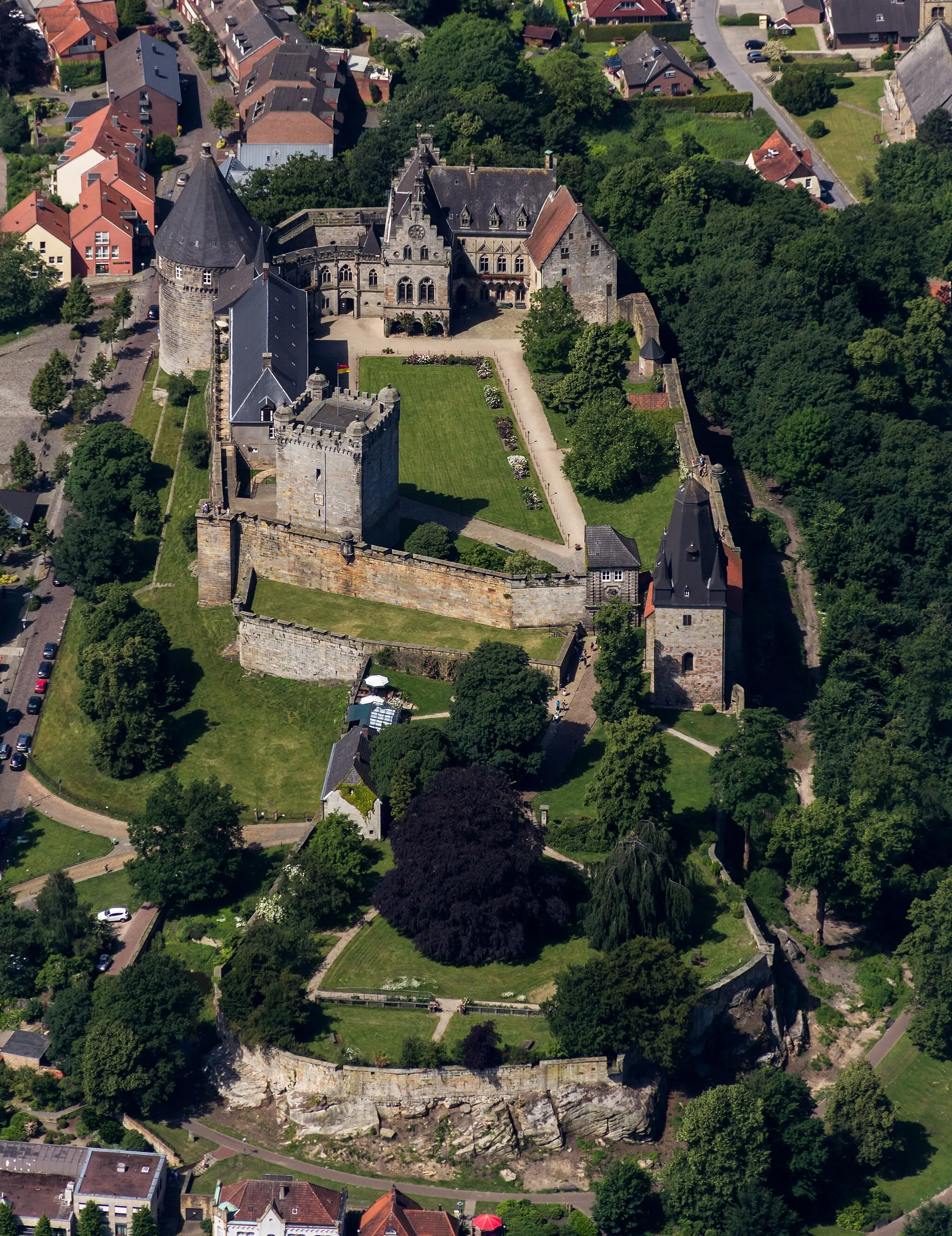 Photo showing: Bentheim Castle, Bad Bentheim, Lower Saxony, Germany