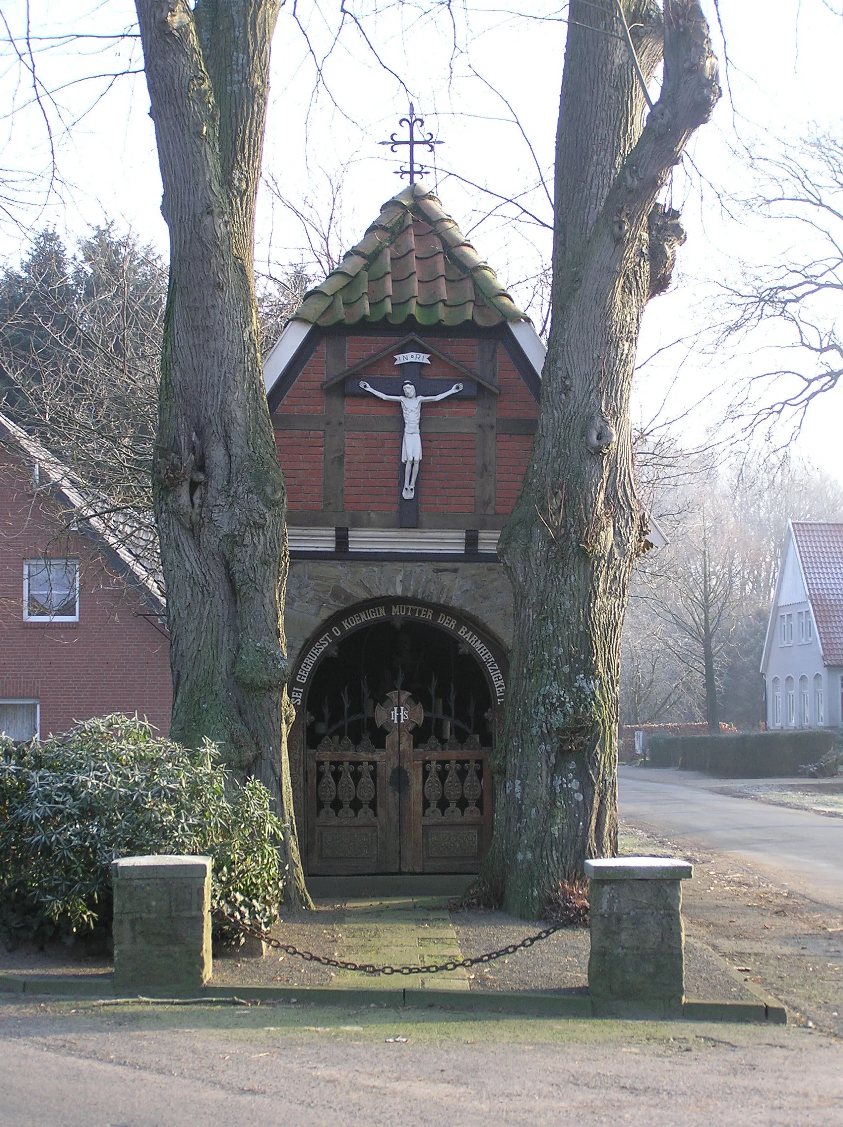 Photo showing: Heeker Klause in Heeke, Ortsteil von Alfhausen, Niedersachsen