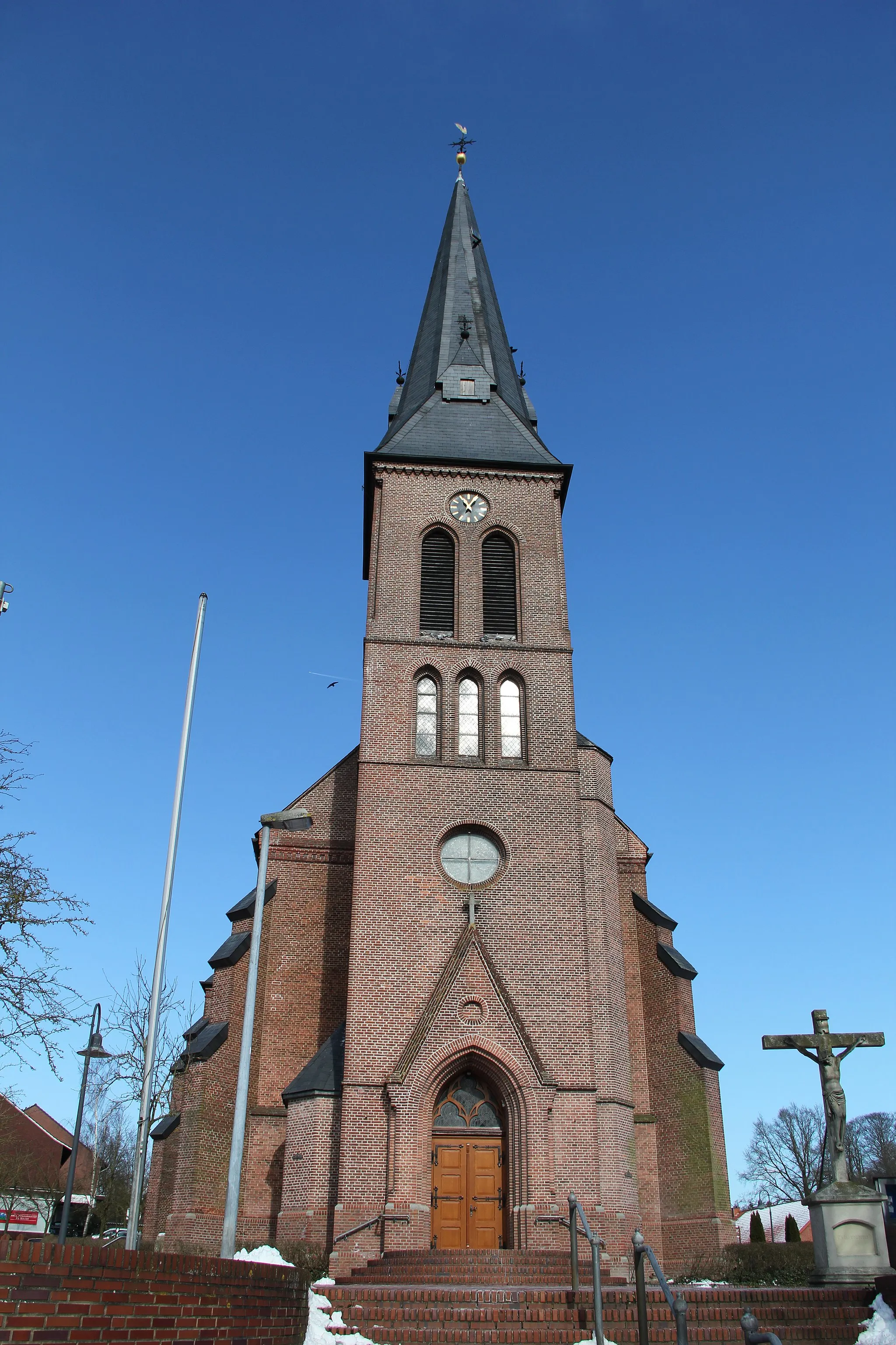 Photo showing: St. Johanneskirche in Esterwegen