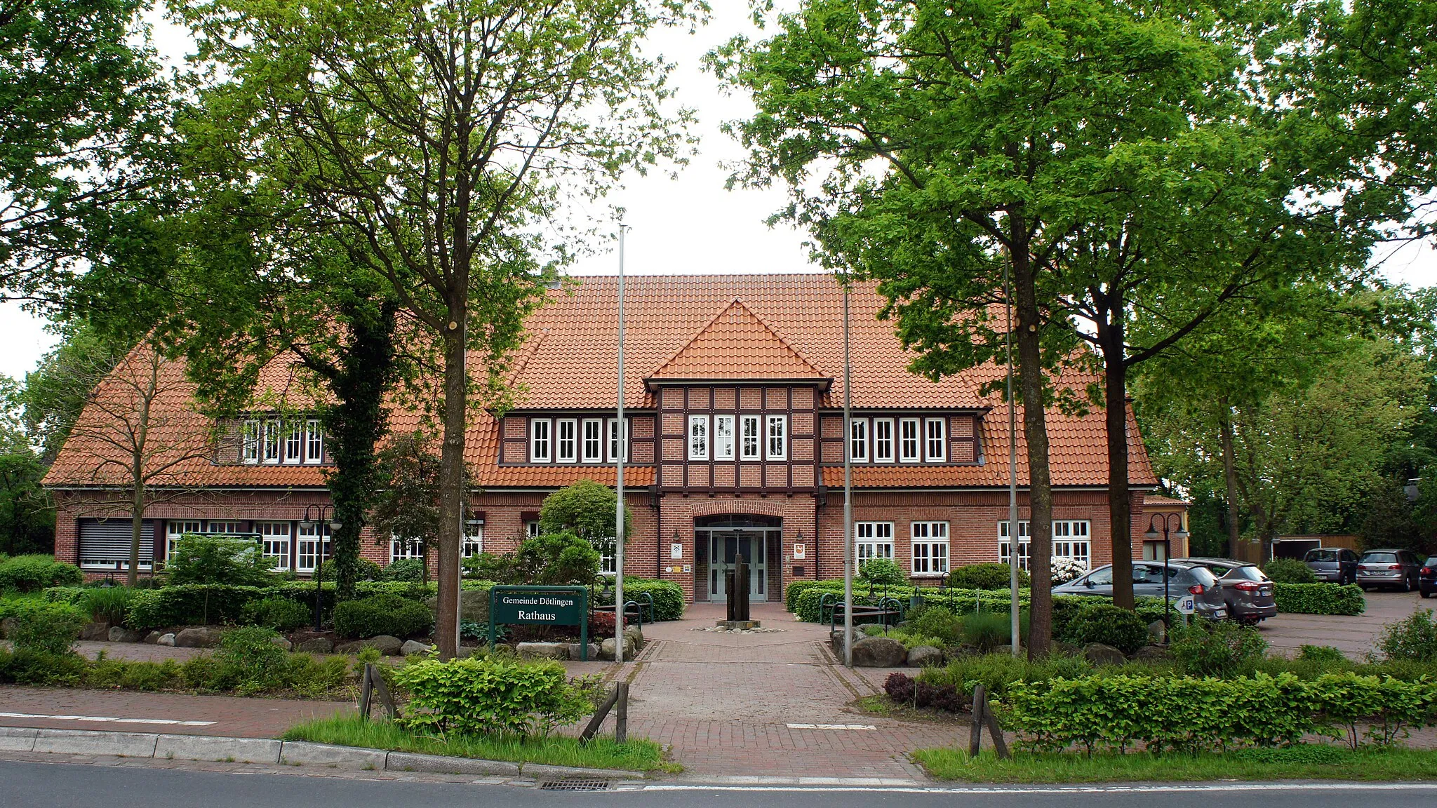 Photo showing: Rathaus der Gemeinde Dötlingen in Neerstedt, Niedersachsen