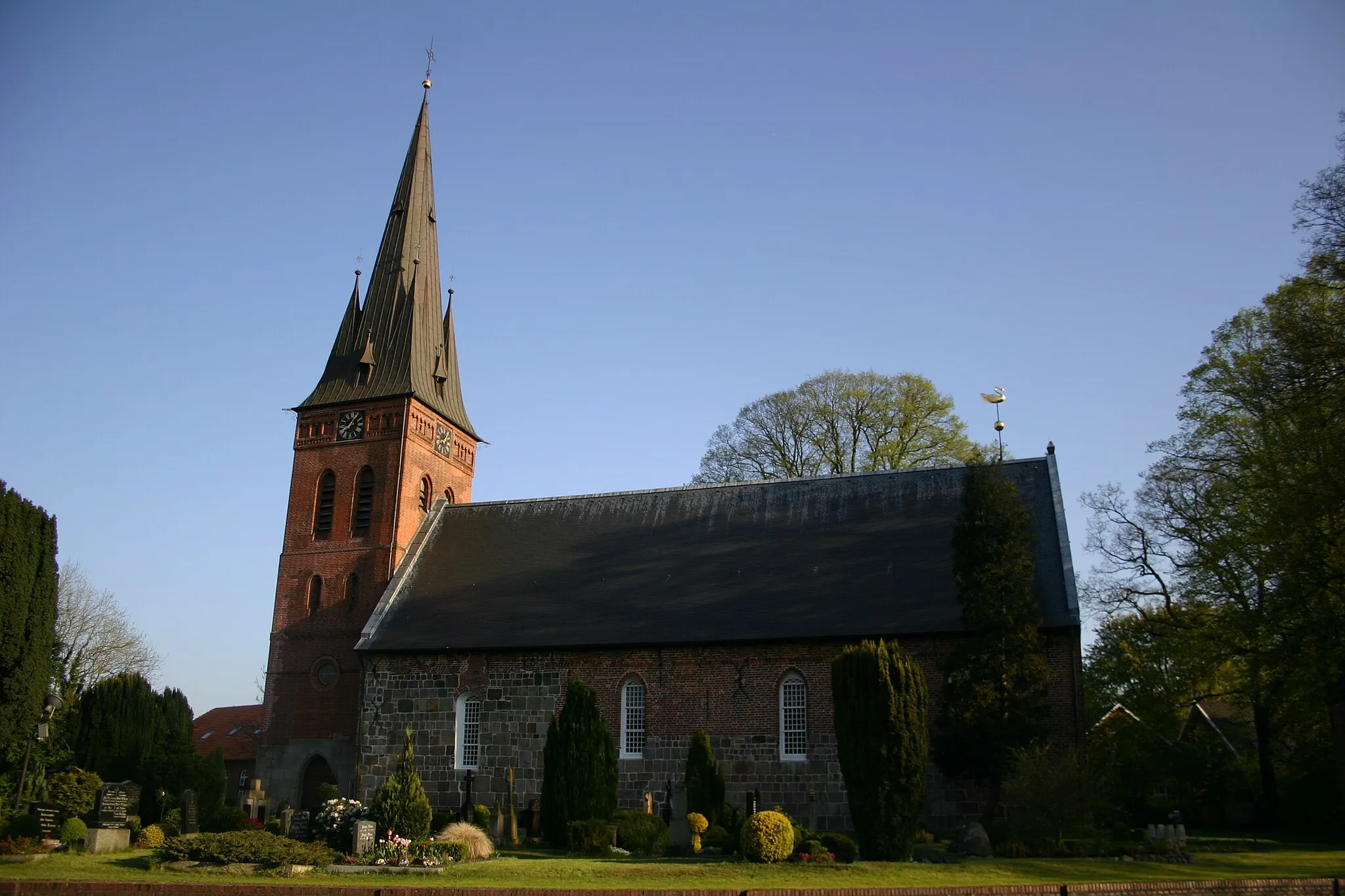 Photo showing: Historic church in Remels, district of Leer, East Frisia, Germany