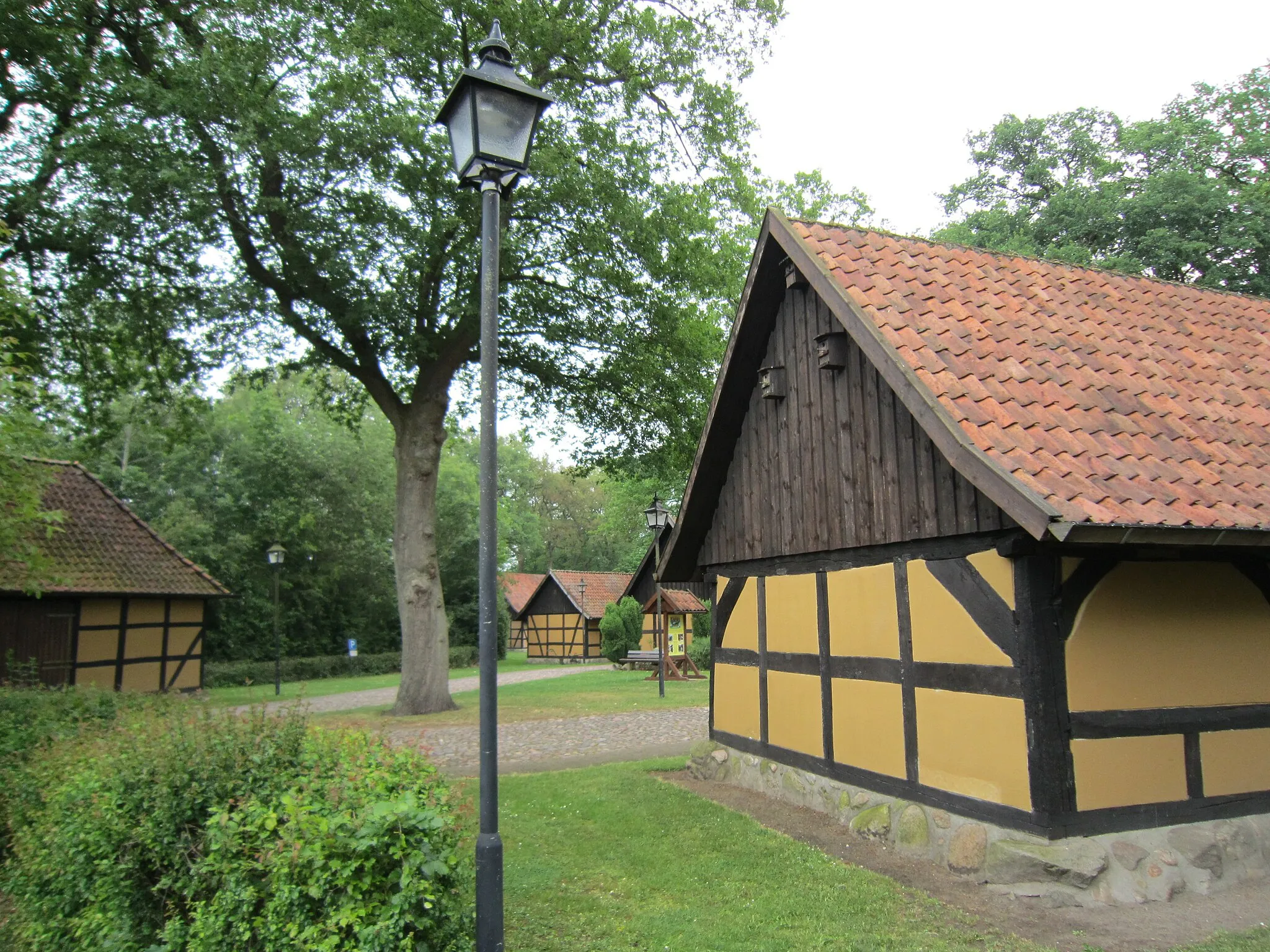 Photo showing: Scheunenviertel in Harpstedt (Landkreis Oldenburg, Niedersachsen) am Ortseingang aus Richtung Wildeshausen