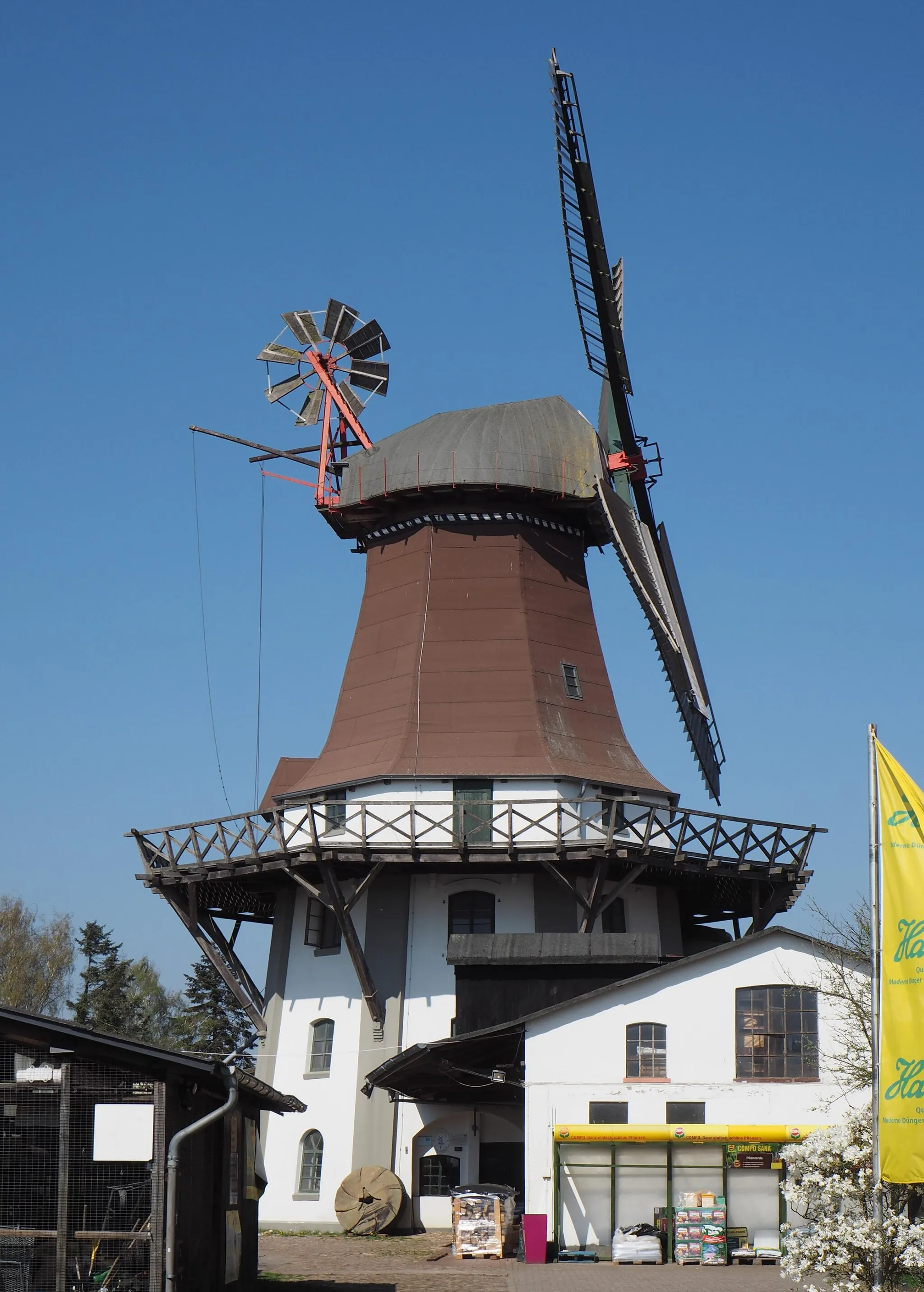 Photo showing: Harpstedt (Germany, Lower Saxony) - Windmill of 1871