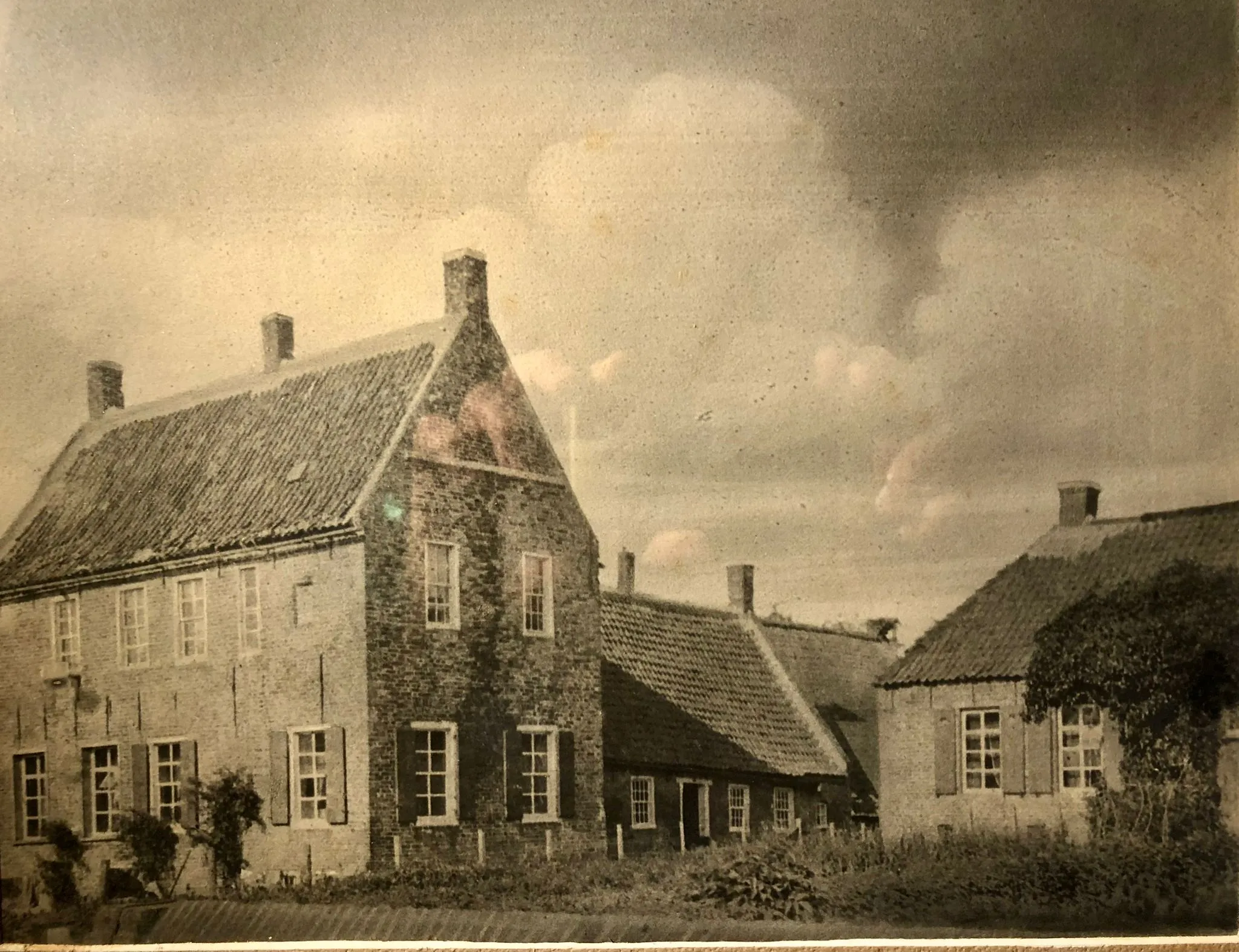 Photo showing: Steinhaus Nesse um 1890