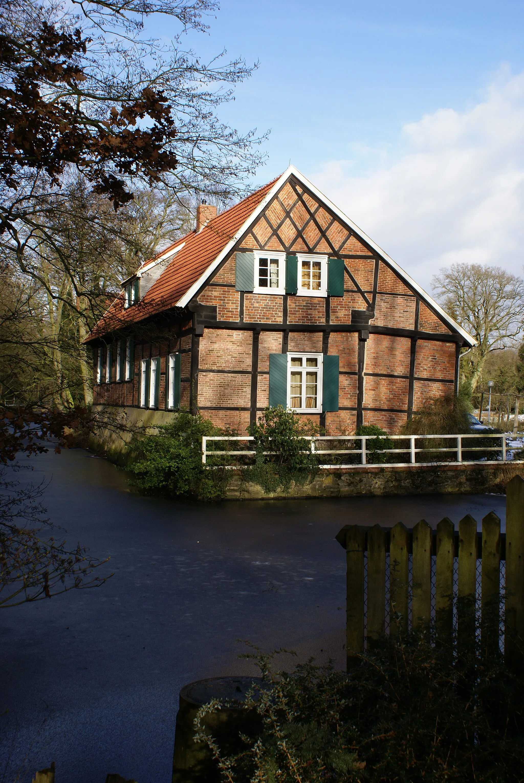 Photo showing: Ehemalige Rentei bei der Burg Dinklage