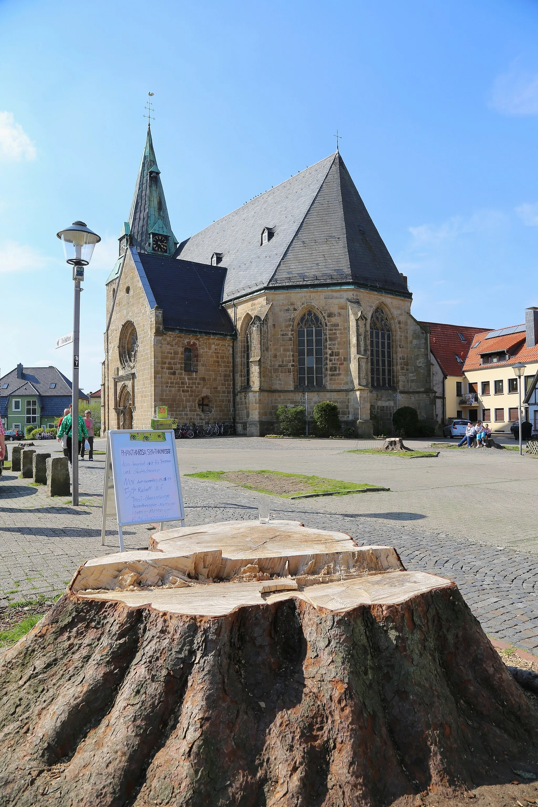 Photo showing: The Protestant City Church (Evangelische Stadtkirche) in Westerkappeln, Kreis Steinfurt, North Rhine-Westphalia, Germany. The church is a listed cultural heritage monument.