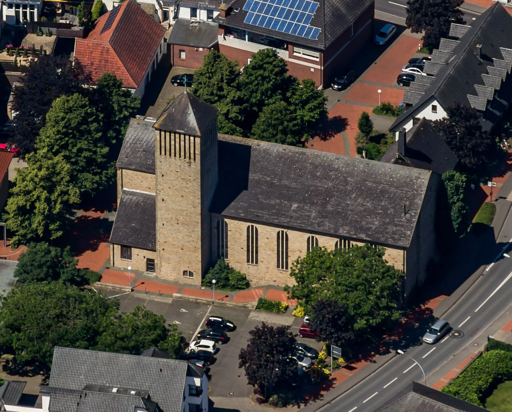 Photo showing: St Dionysius Church, Recke, North Rhine-Westphalia, Germany