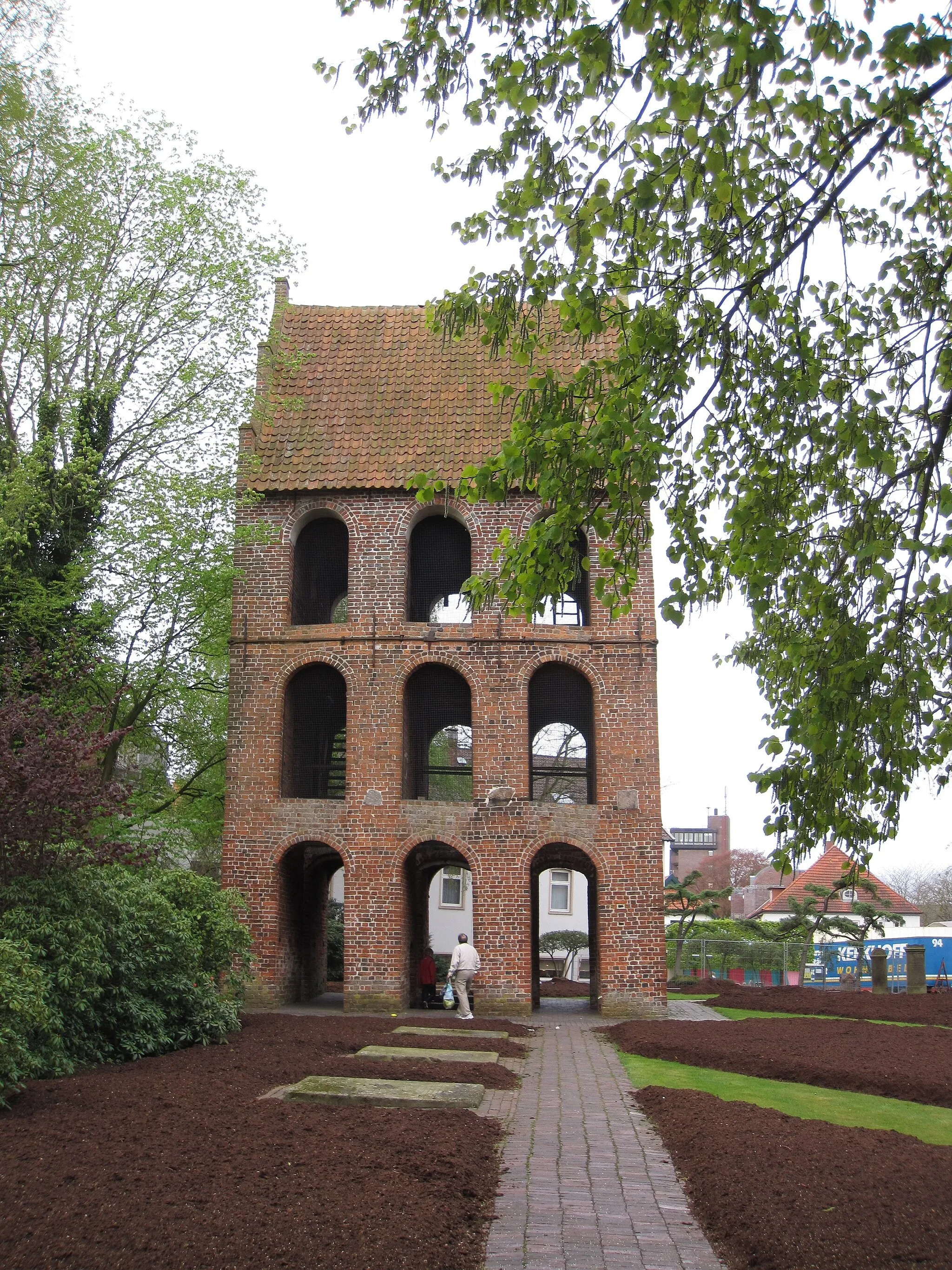 Photo showing: Westerstede's St. Peters Church Bell tower