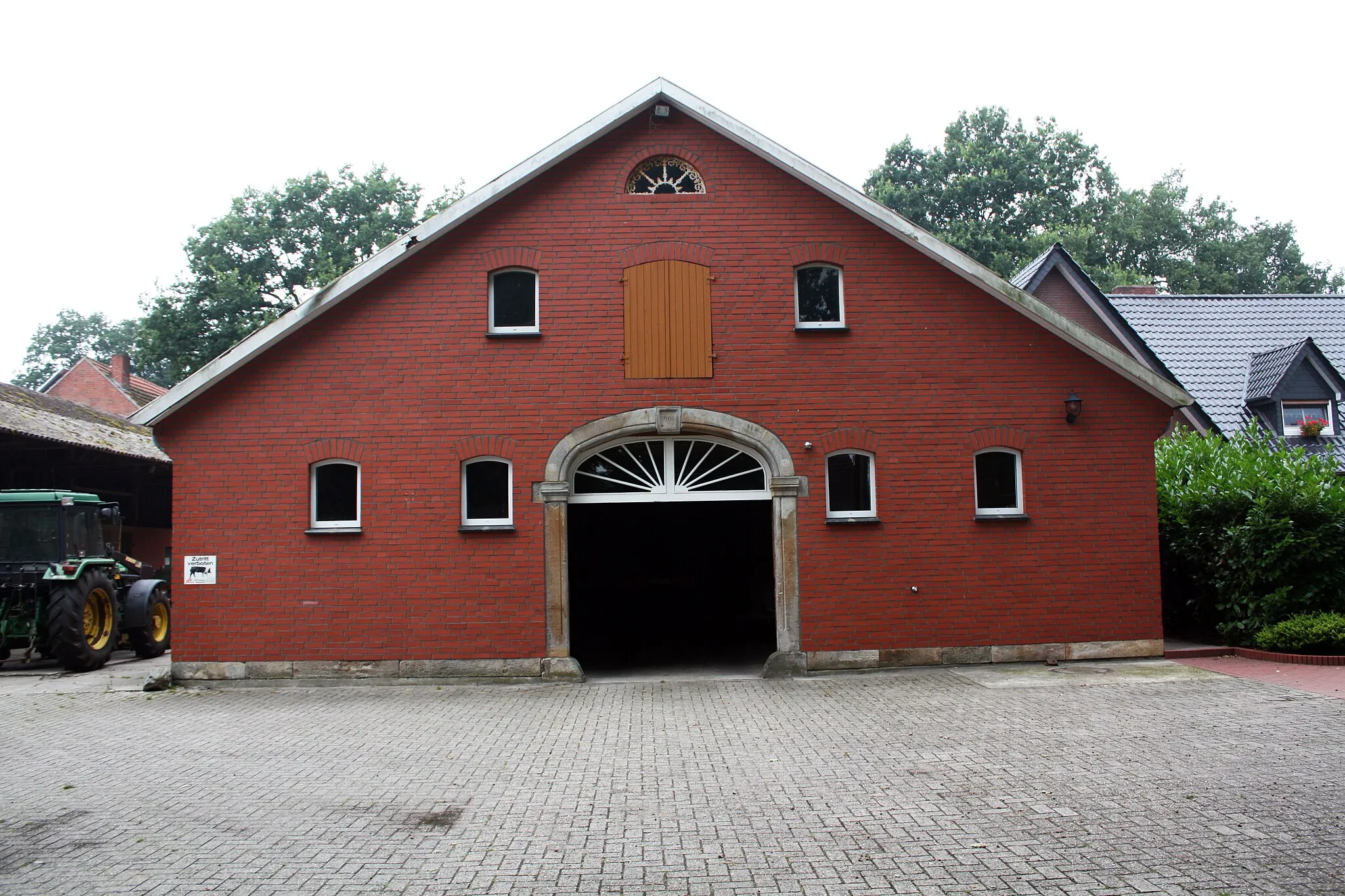 Photo showing: Groß-Bawinkel, Hof Lambers. Torbogen von 1906