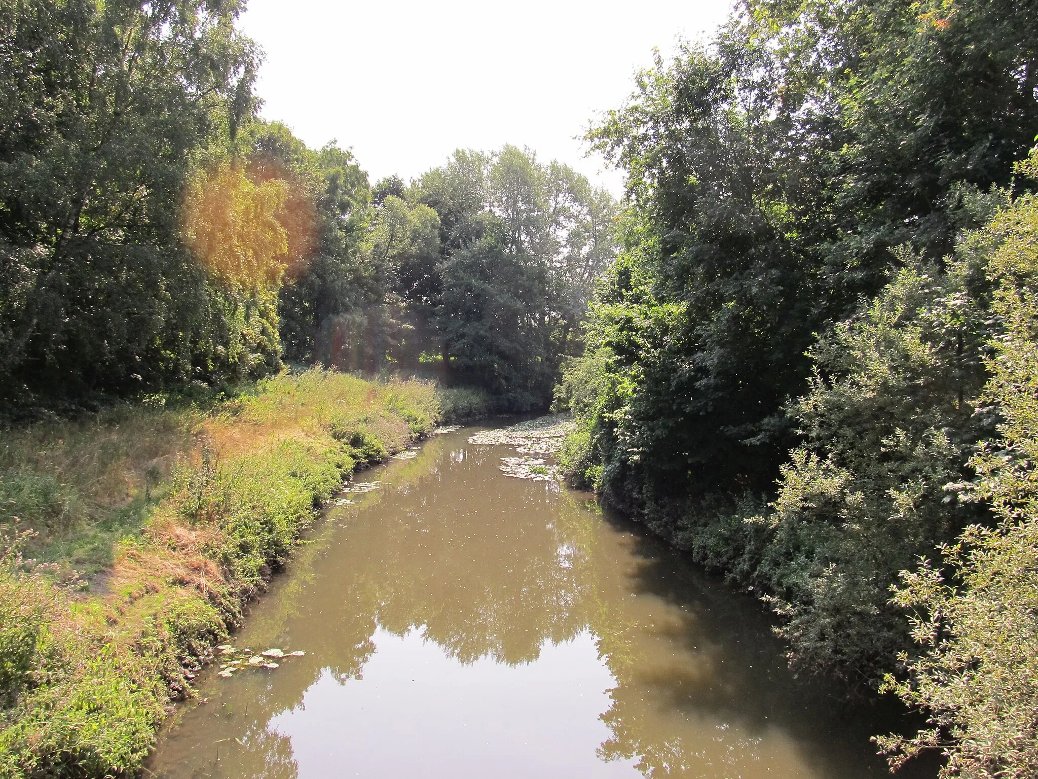 Photo showing: Hase (Fluss) in Osnabrück-Eversburg